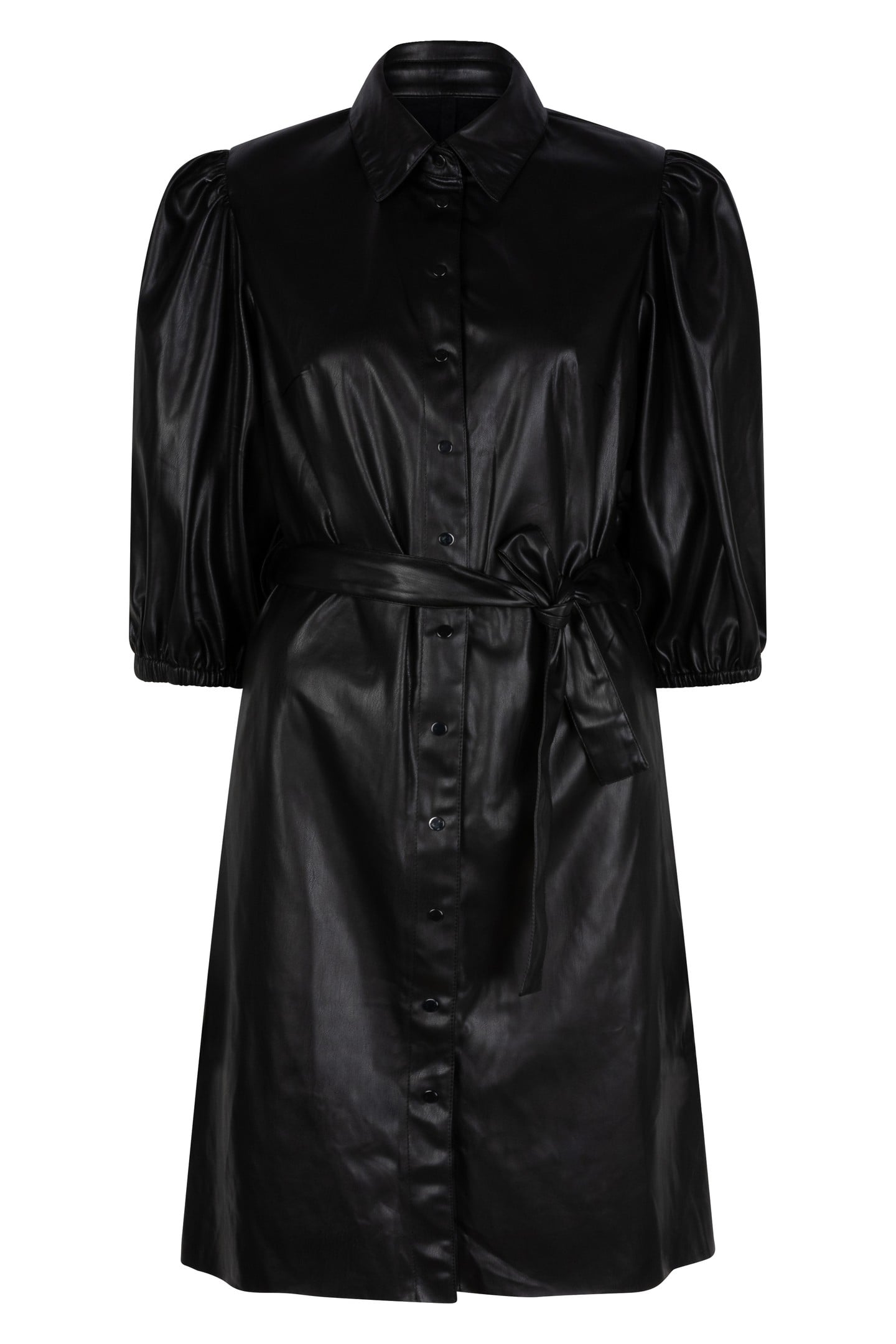 DRESS SHORT PU BLACK 5