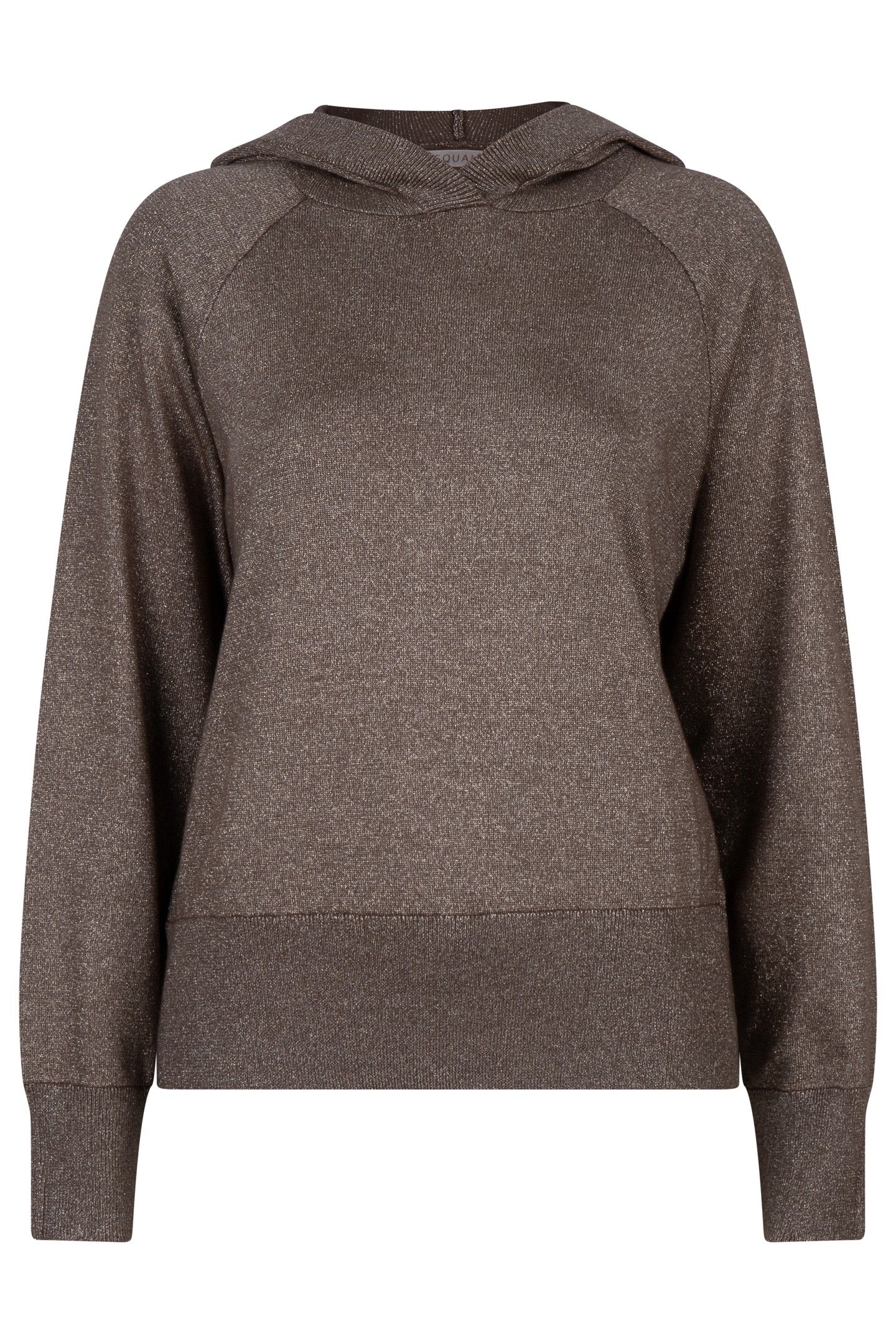 SWEATER HOODIE RAGLAN LUREX ARMY GREEN 8