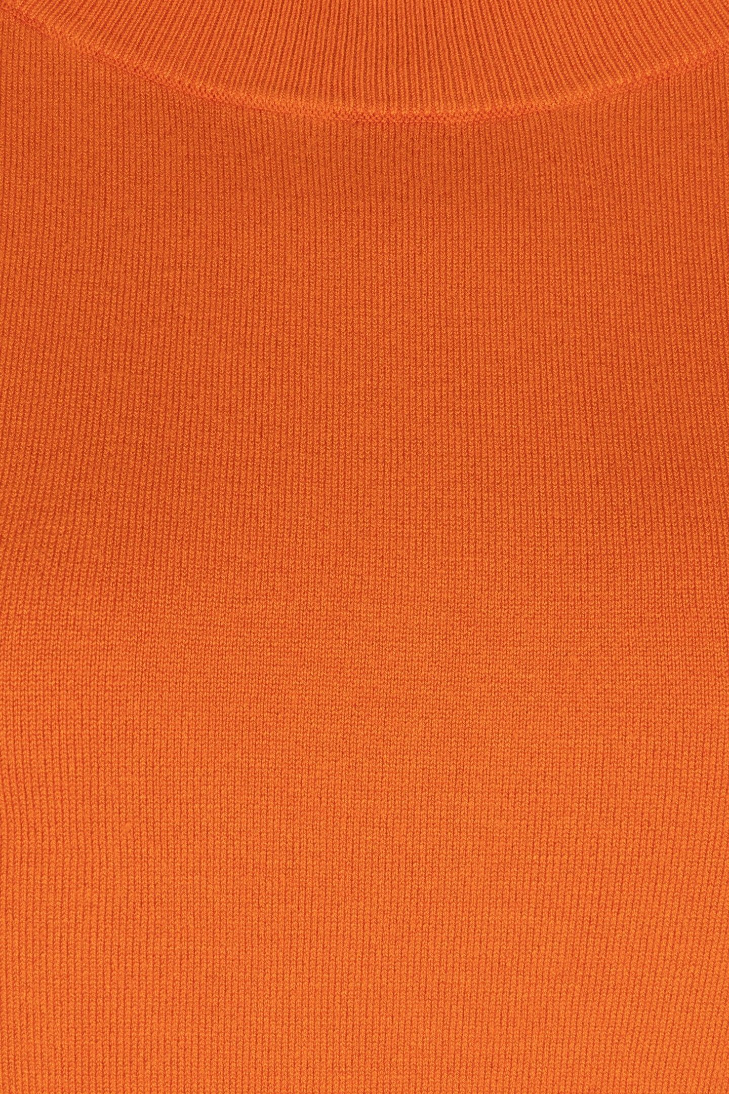 SWEATER BOXY BASIC KNIT PUMPKIN 7