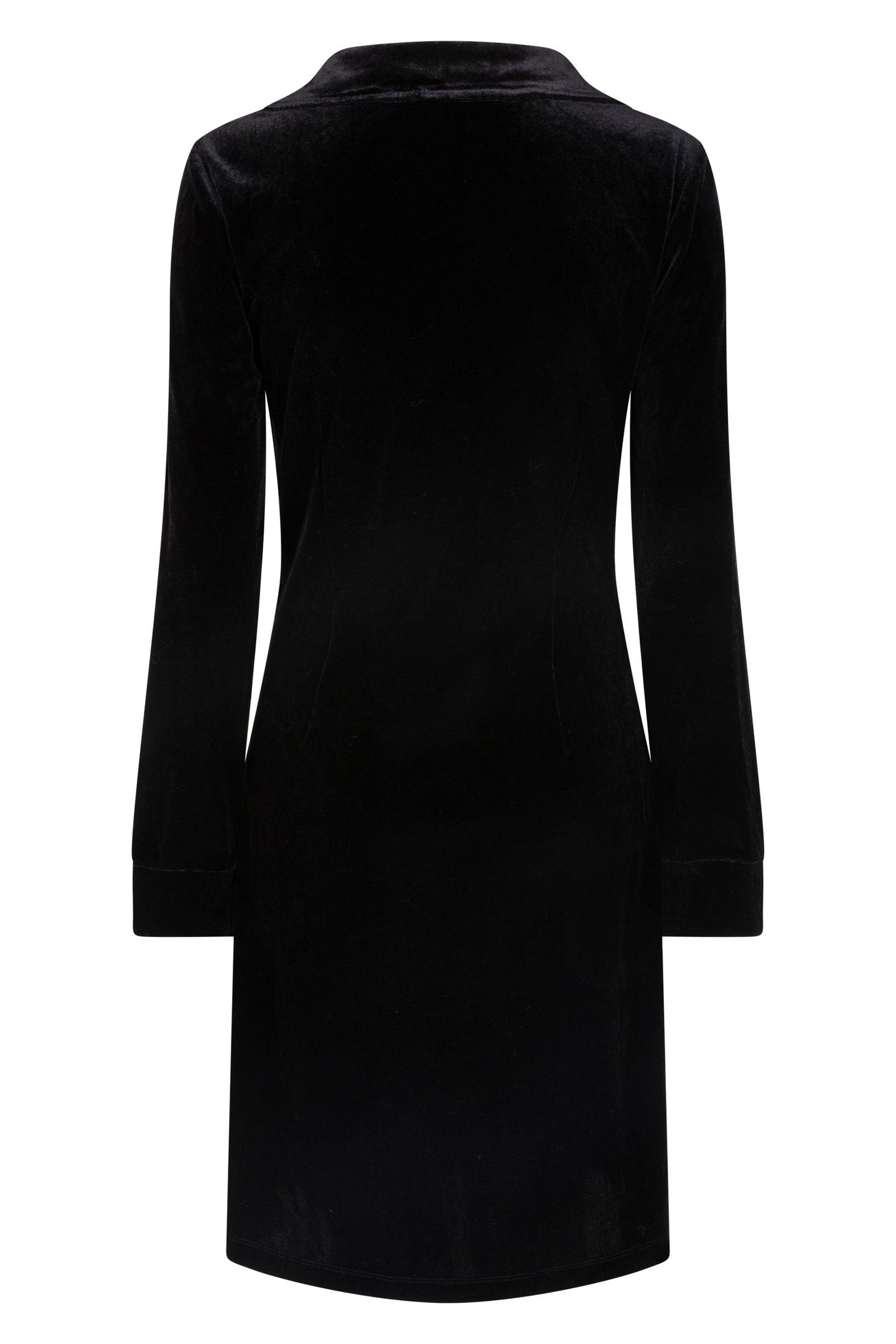 DRESS WRAP VELOURS BLACK 6