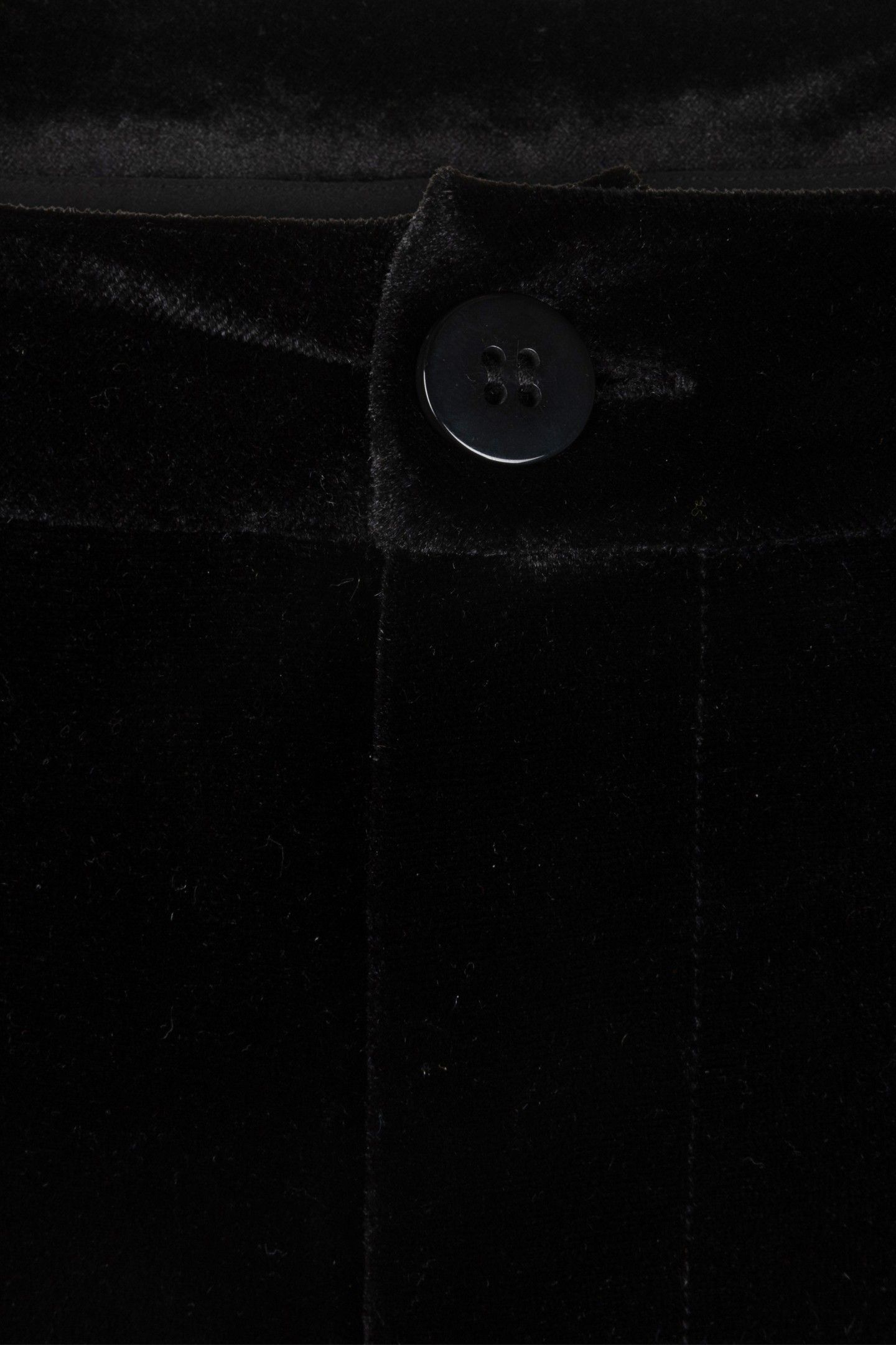TROUSERS FLAIR VELOURS BLACK 7