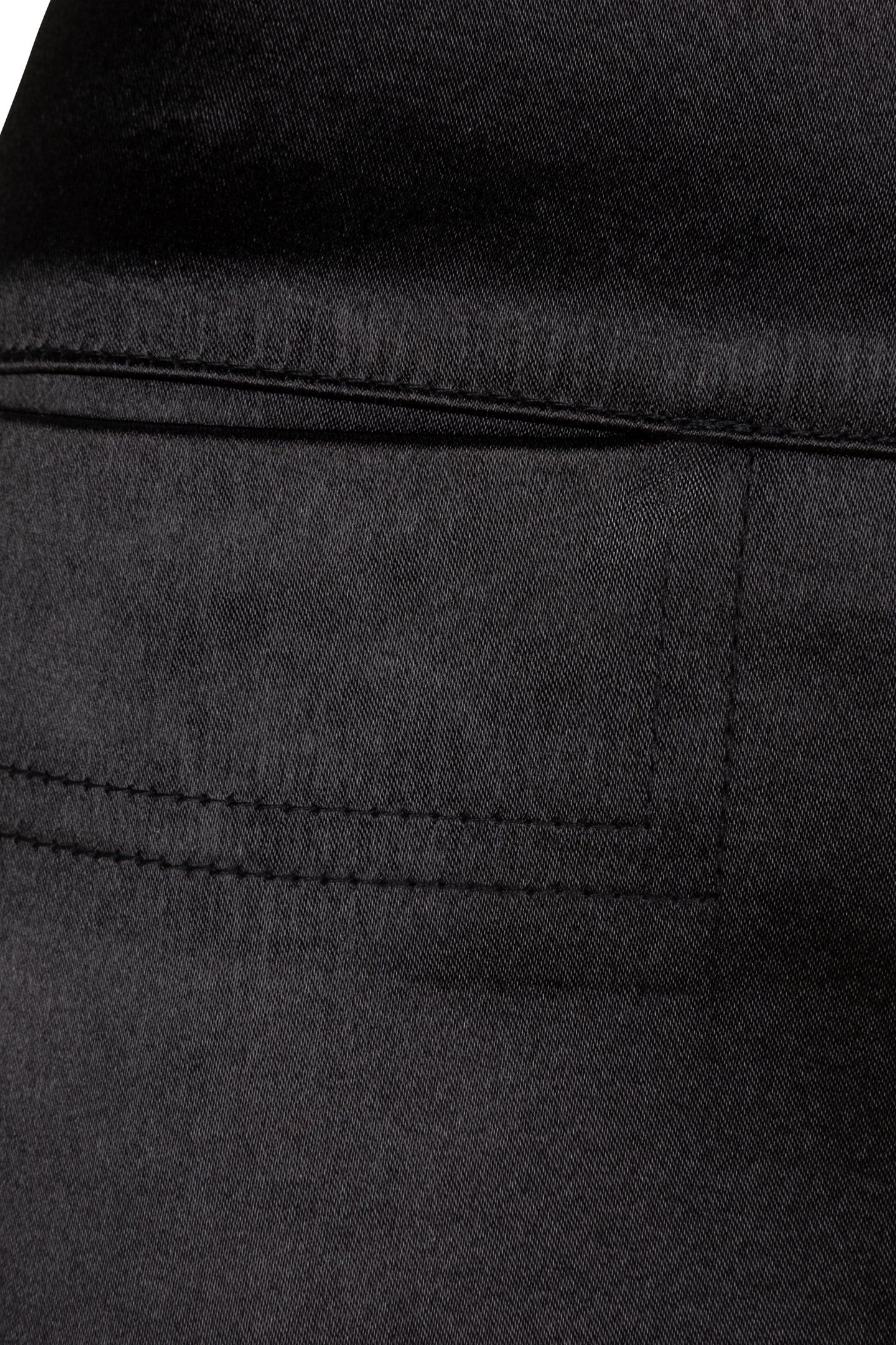 SKIRT BONDED SATIN BLACK 7