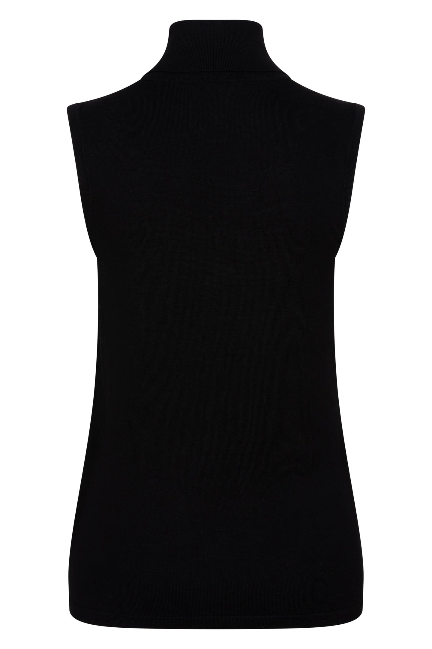 SWEATER SLV/LSS COL BASIC KNIT BLACK 5