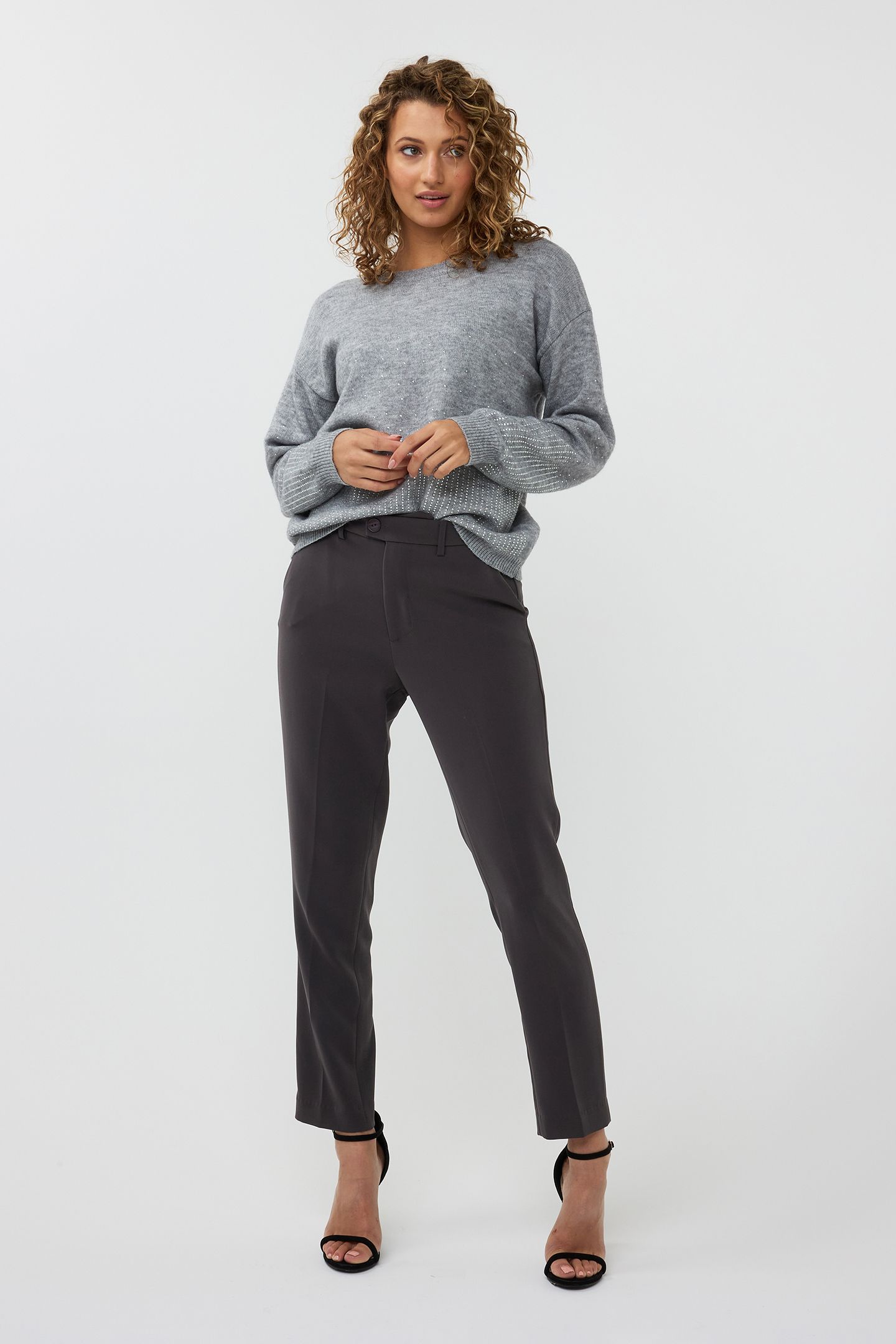 TROUSERS CHINO CITY COPPER BROWN 3