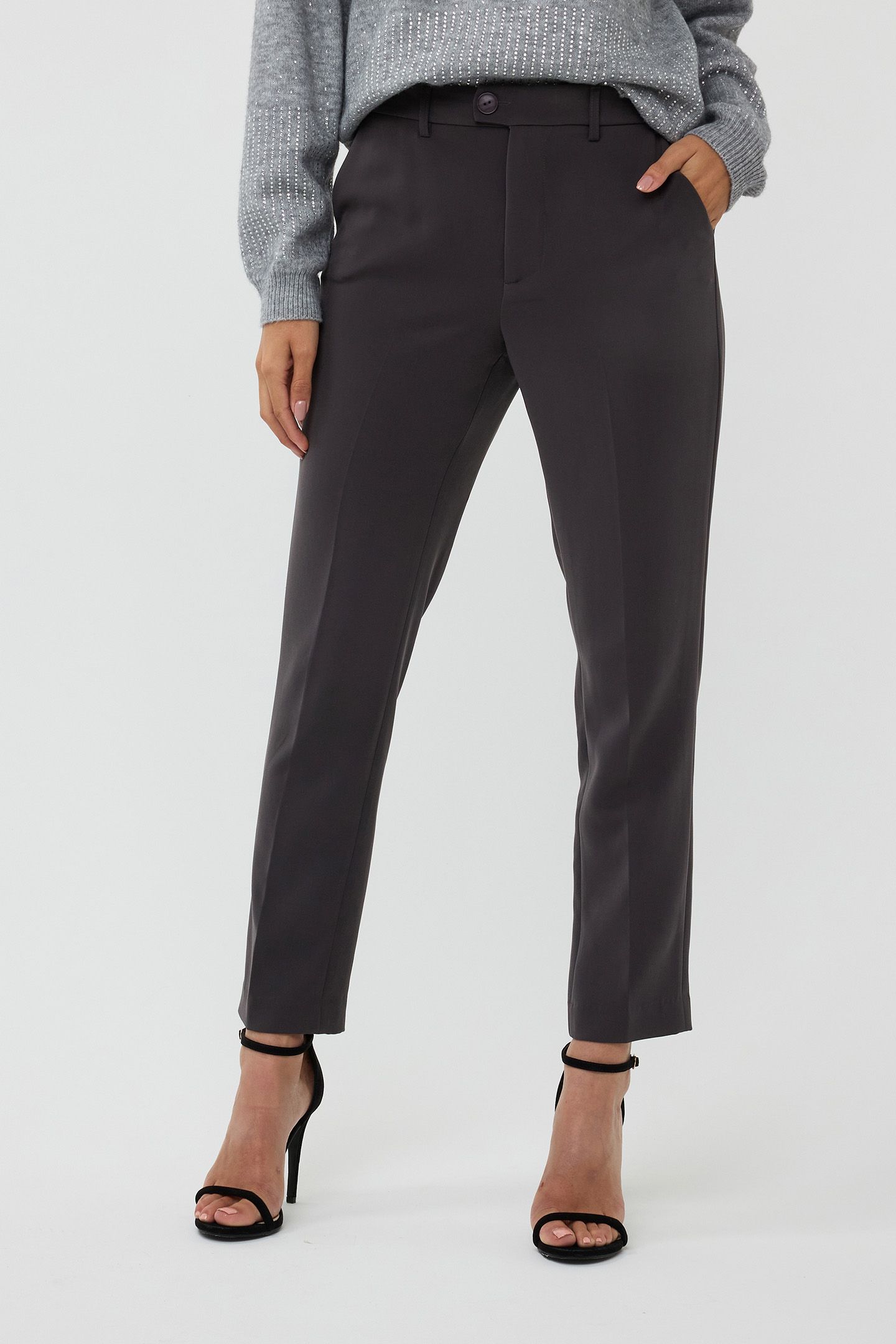 TROUSERS CHINO CITY COPPER BROWN 4