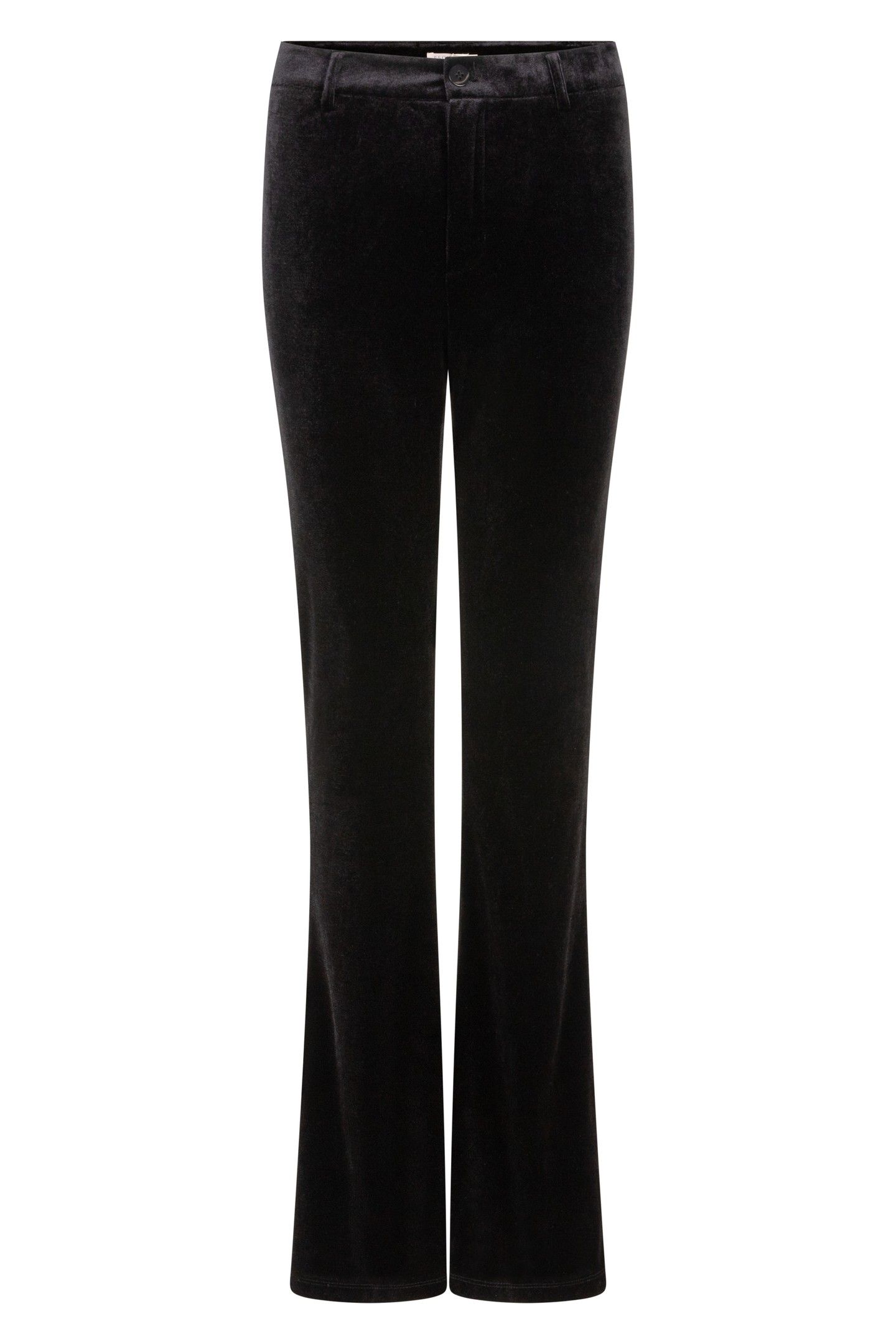 TROUSERS FLAIR VELOURS BLACK 4