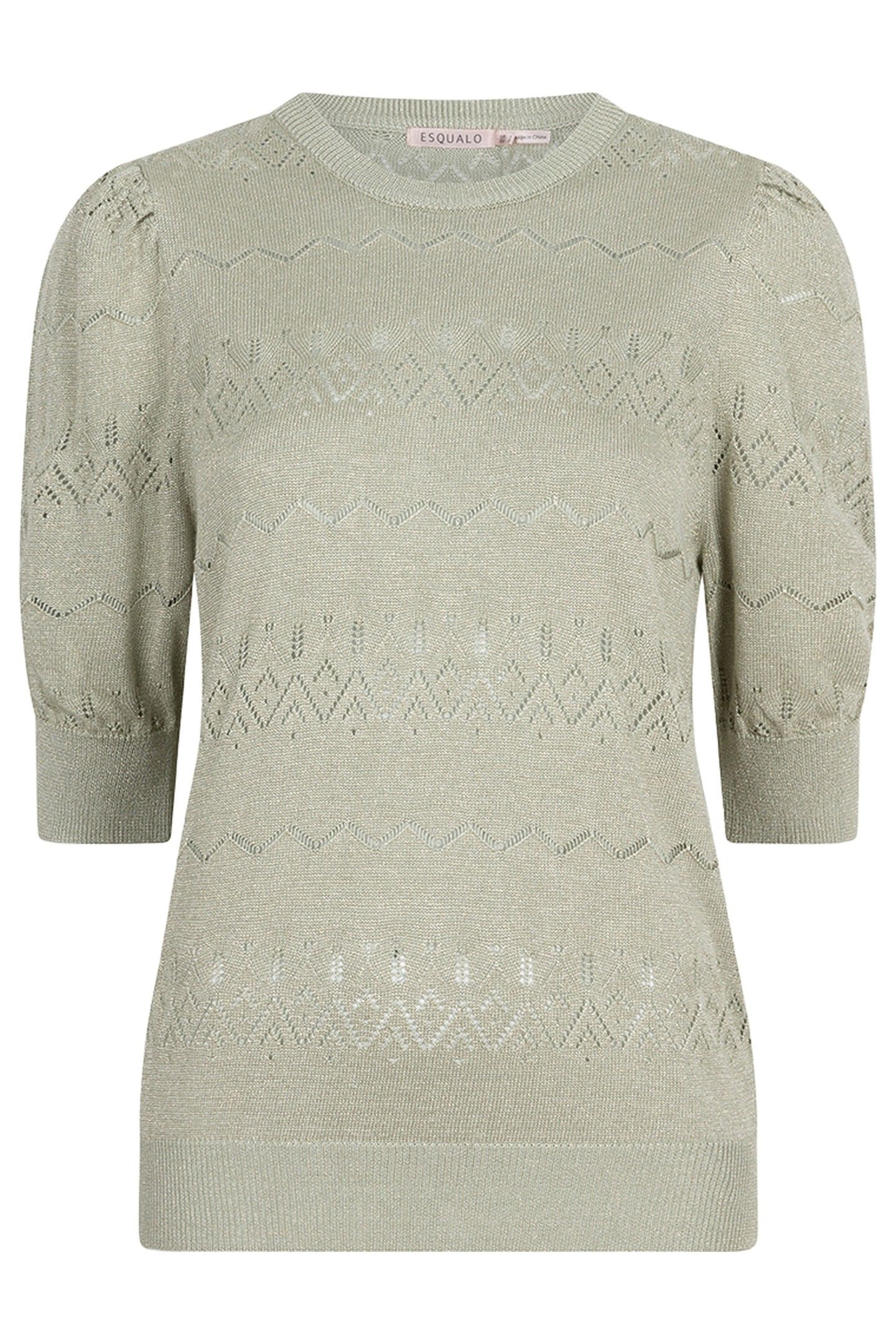 SWEATER S/SLVE LUREX JADE 3