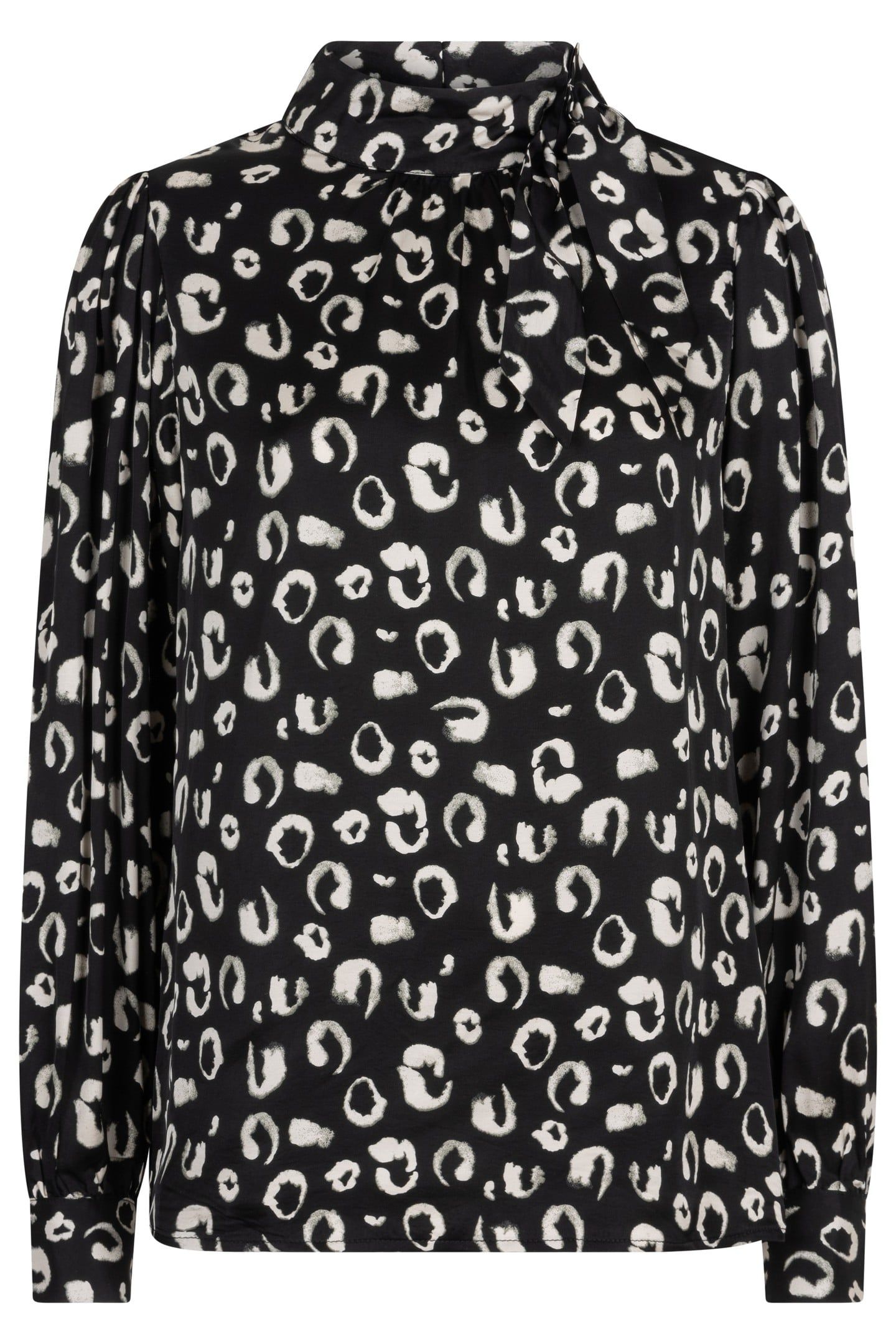 BLOUSE BOW WILDERNESS PRINT 3
