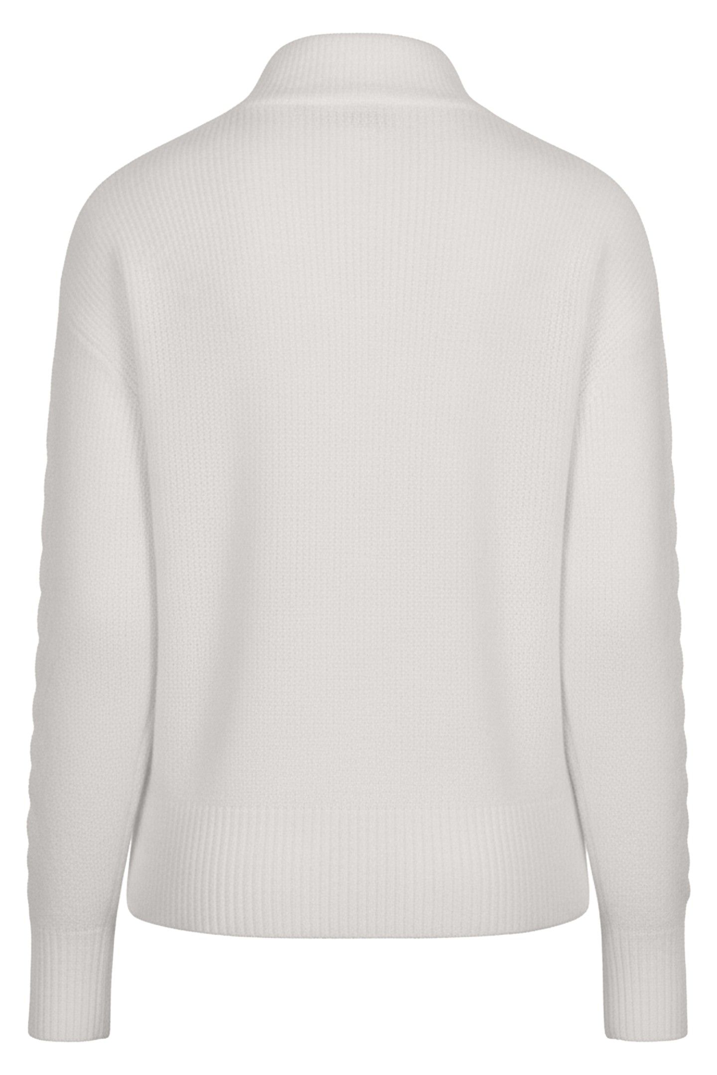 SWEATER OBLIQUE CABLE LIGHT GREY 2