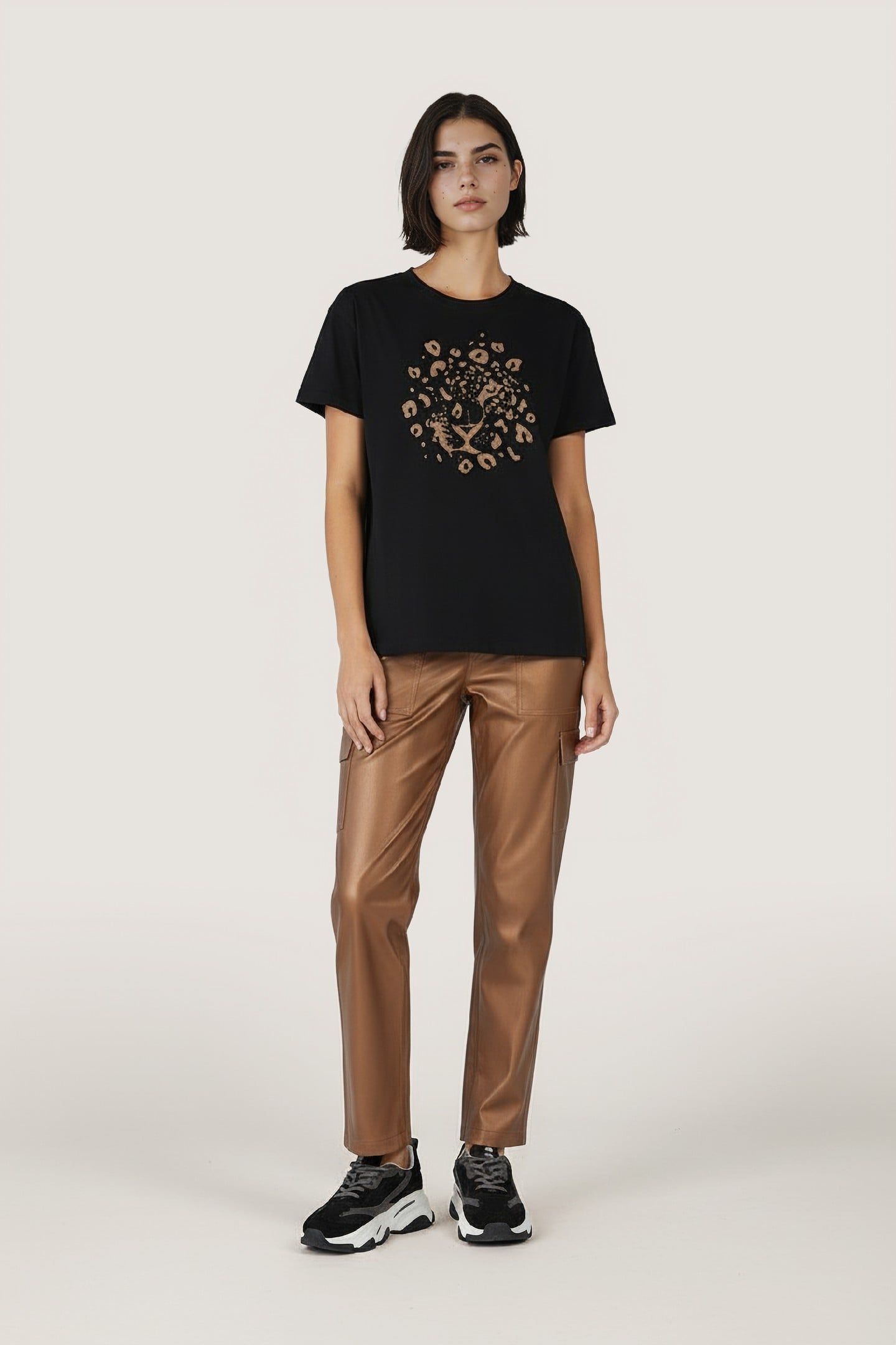 T-SHIRT ANIMAL CAVIAR BLACK 1