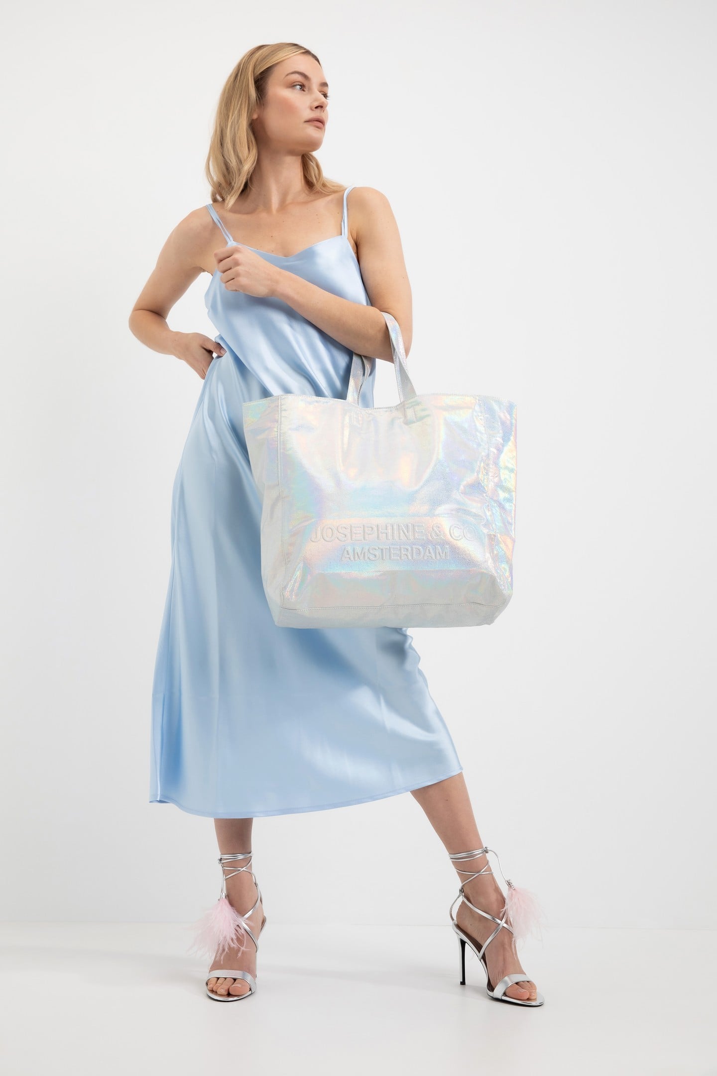 TOTE BAG SILVER 1