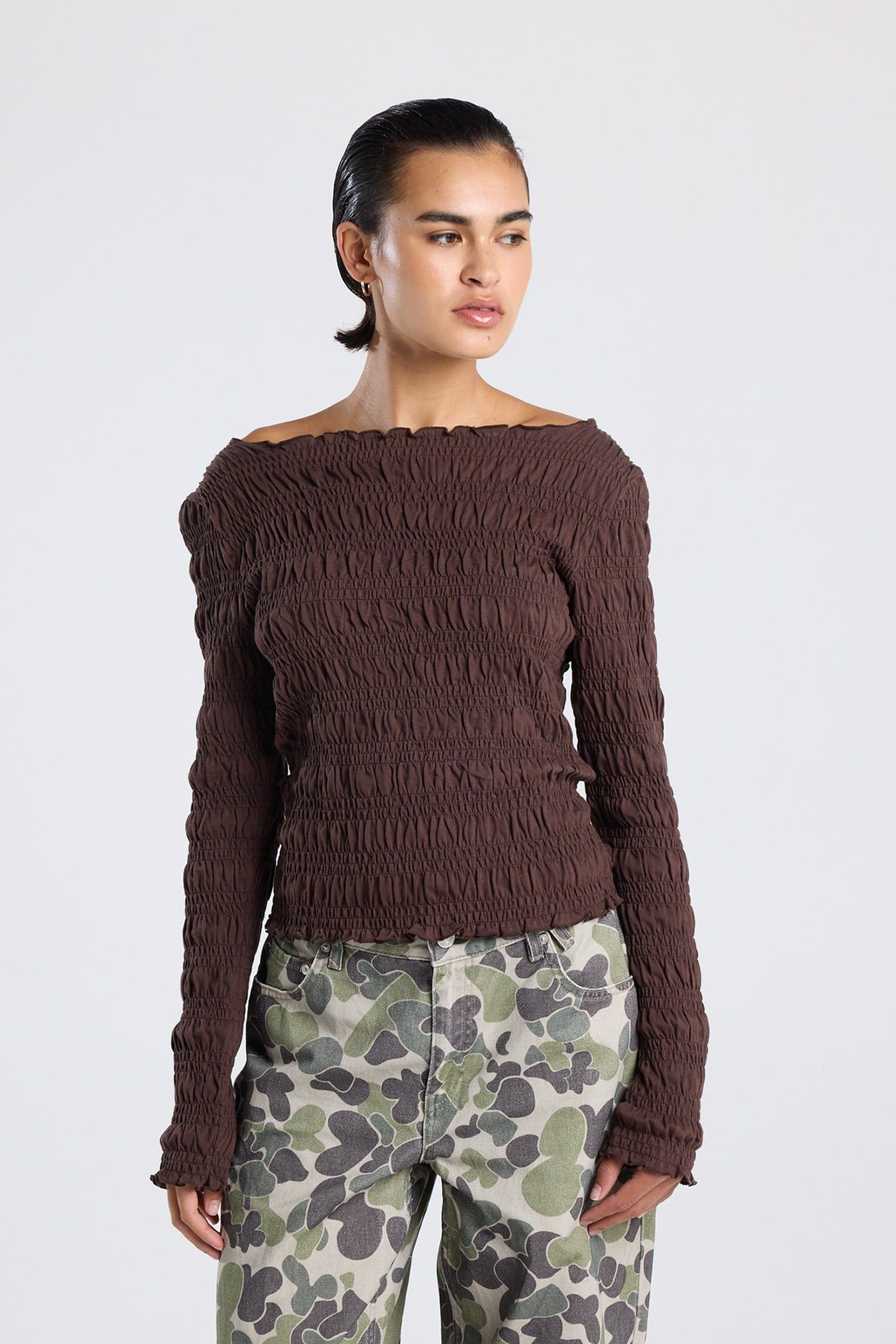 LESLEY DARK BROWN 1
