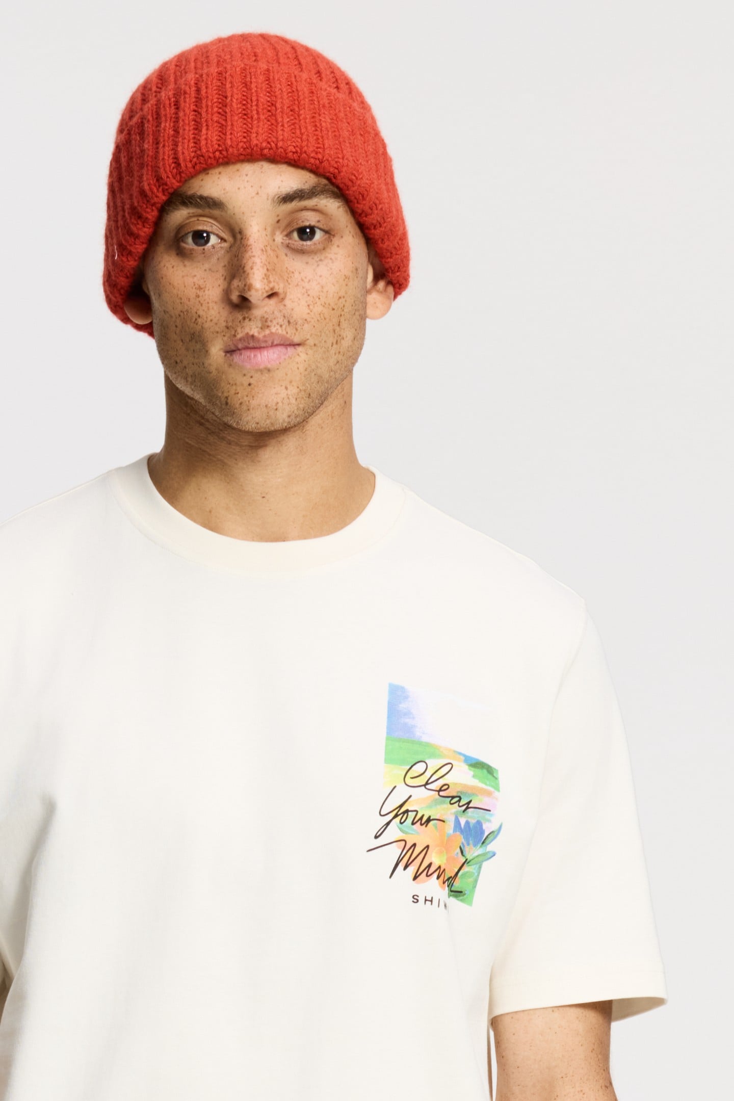 FINN RELAXED FIT LANDSCAPE T-SHIRT WHITE 6