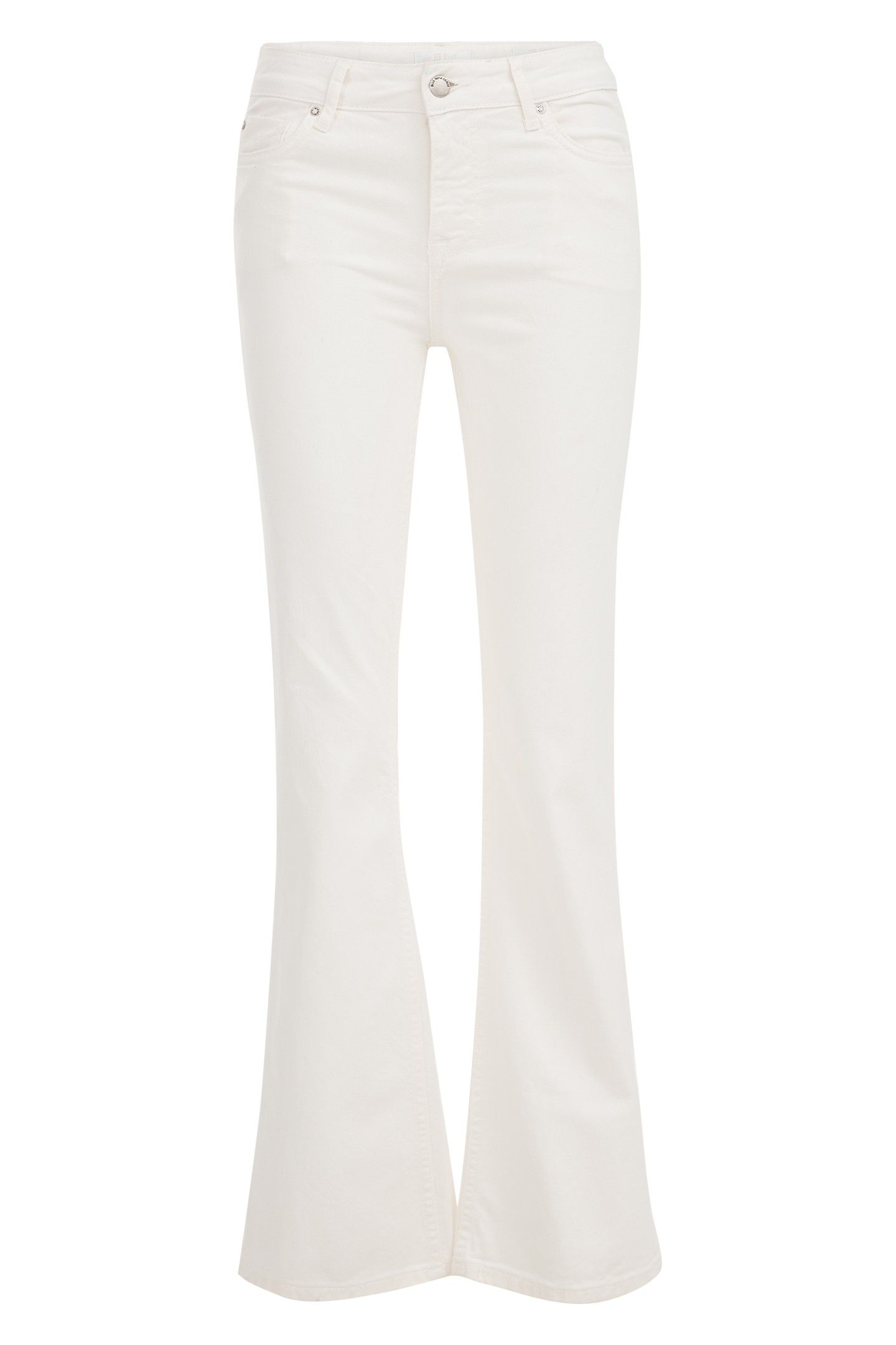 5-POCKET HIGH WAIST OFF-WHITE 5