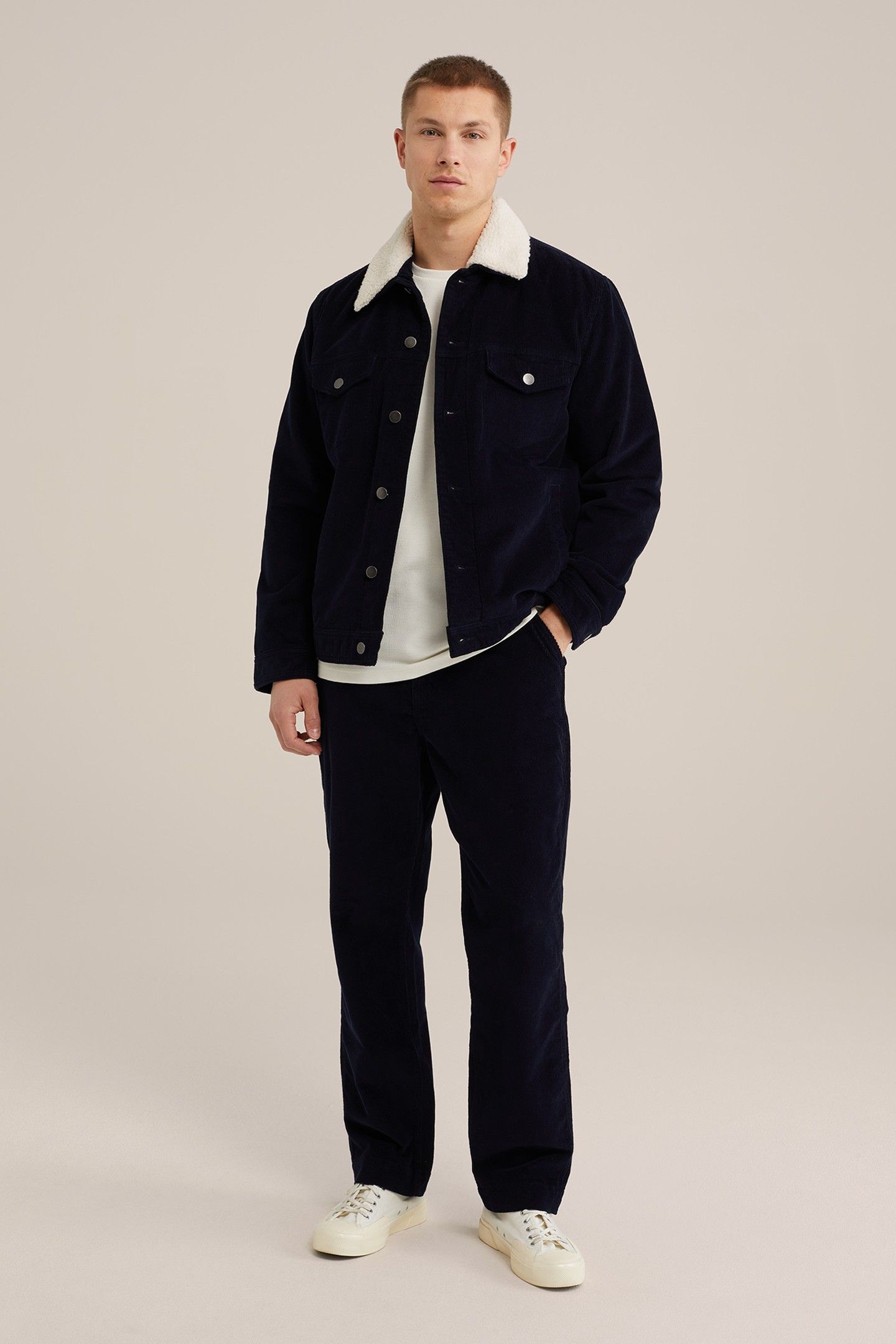 JACKET NORMAL LENGTH DARK BLUE 2