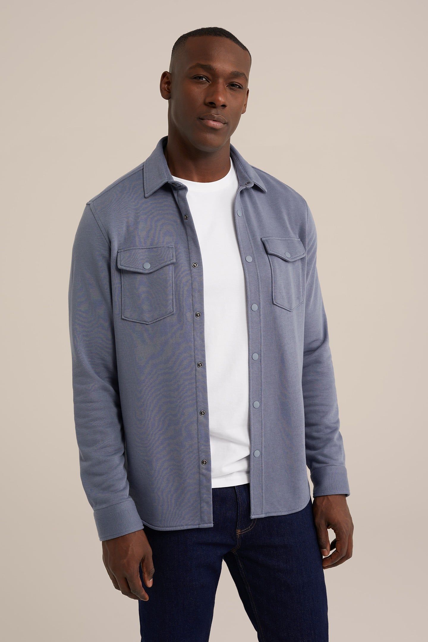 OVERSHIRT GREYISH BLUE 2