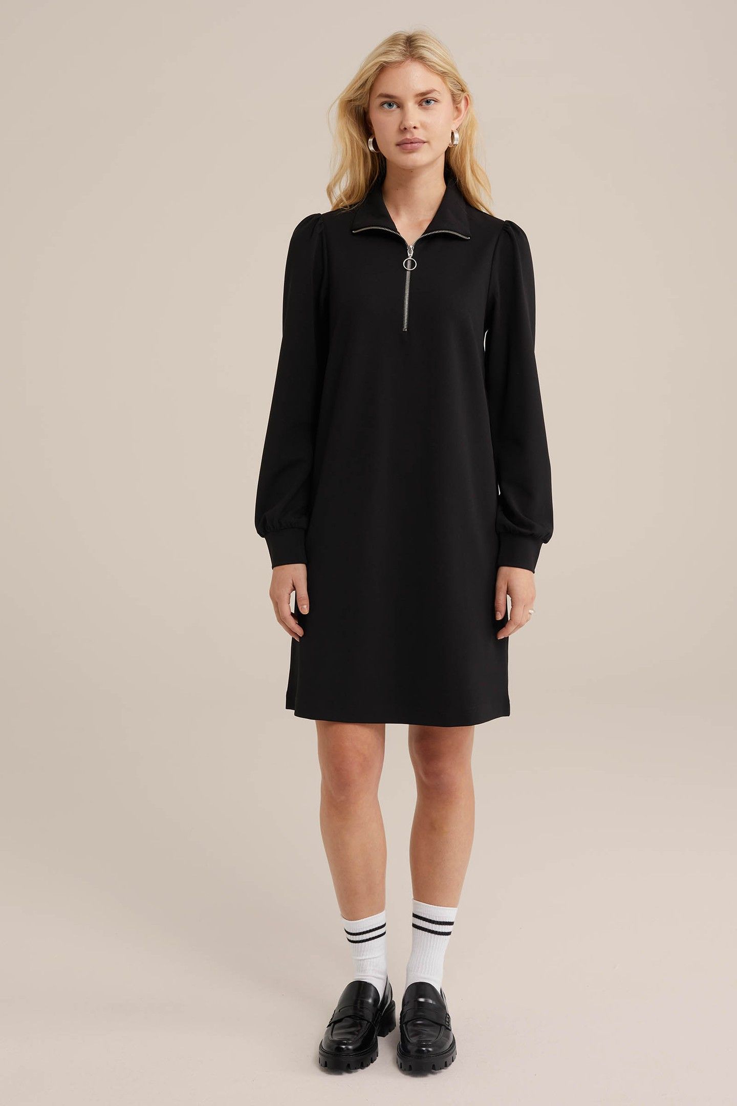 DRESS MIDI BLACK 2