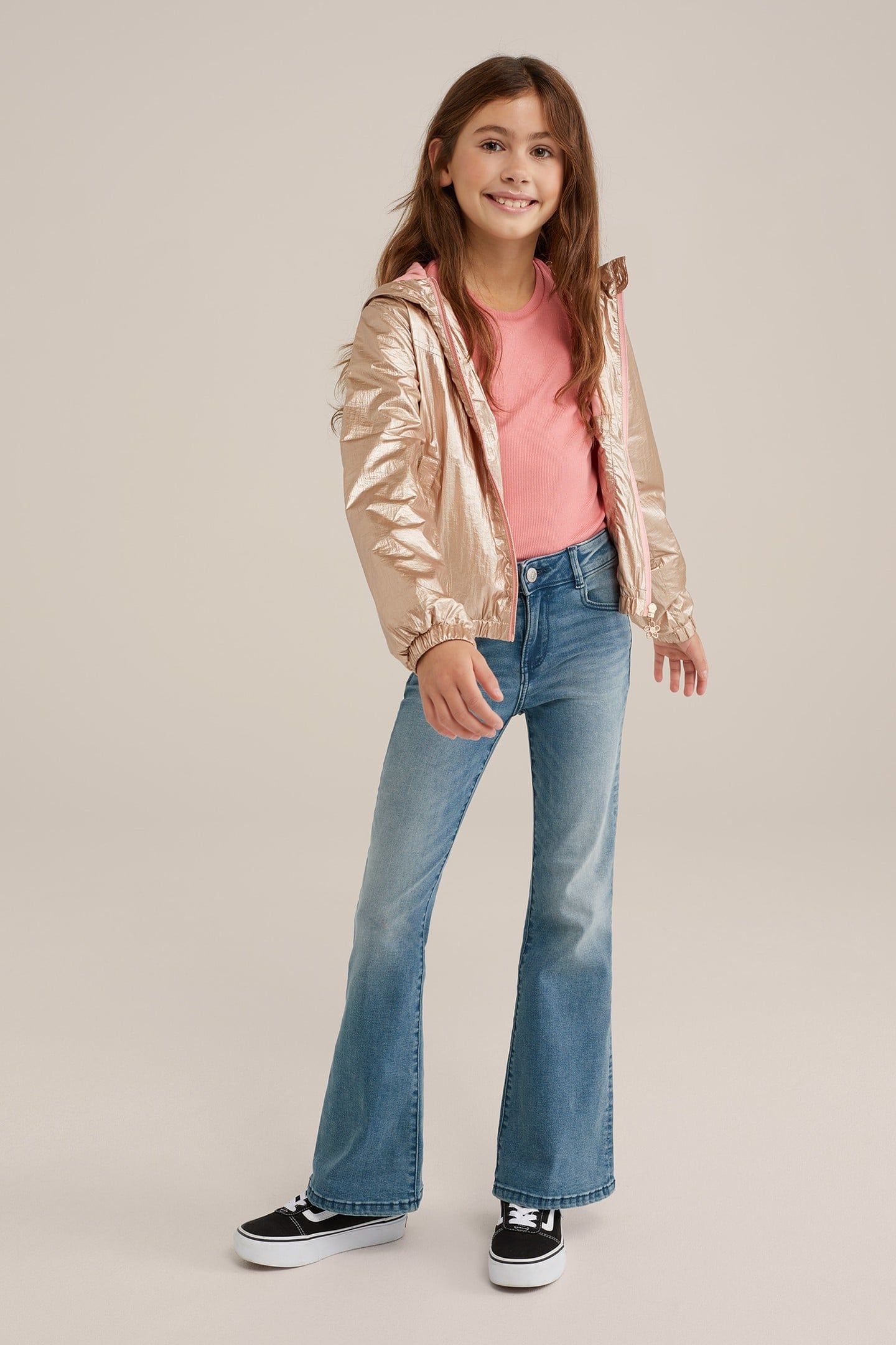 GIRLS JACKET NORMAL LENGTH GOLD 2