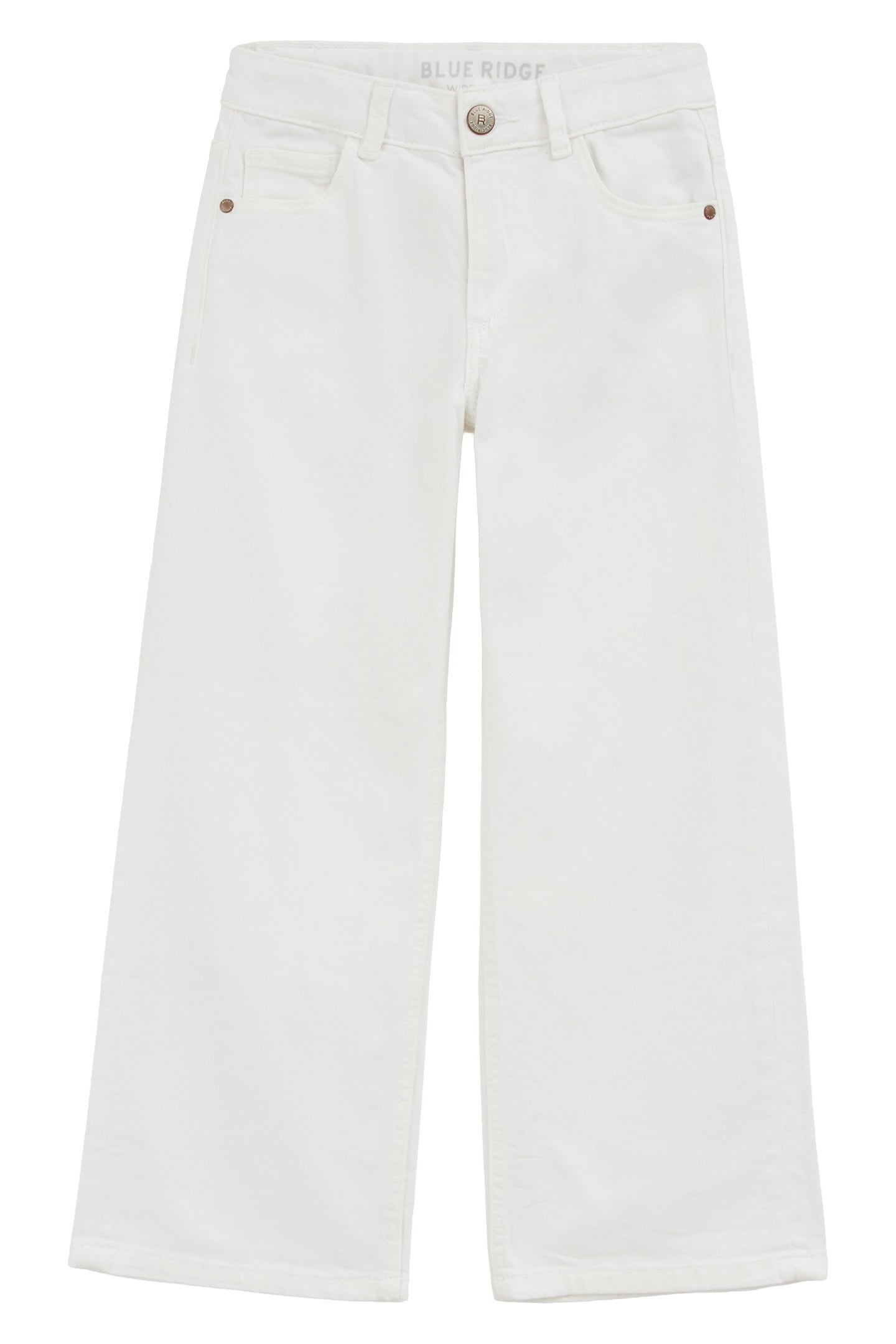 GIRLS 5-POCKET HIGH RISE WHITE 3