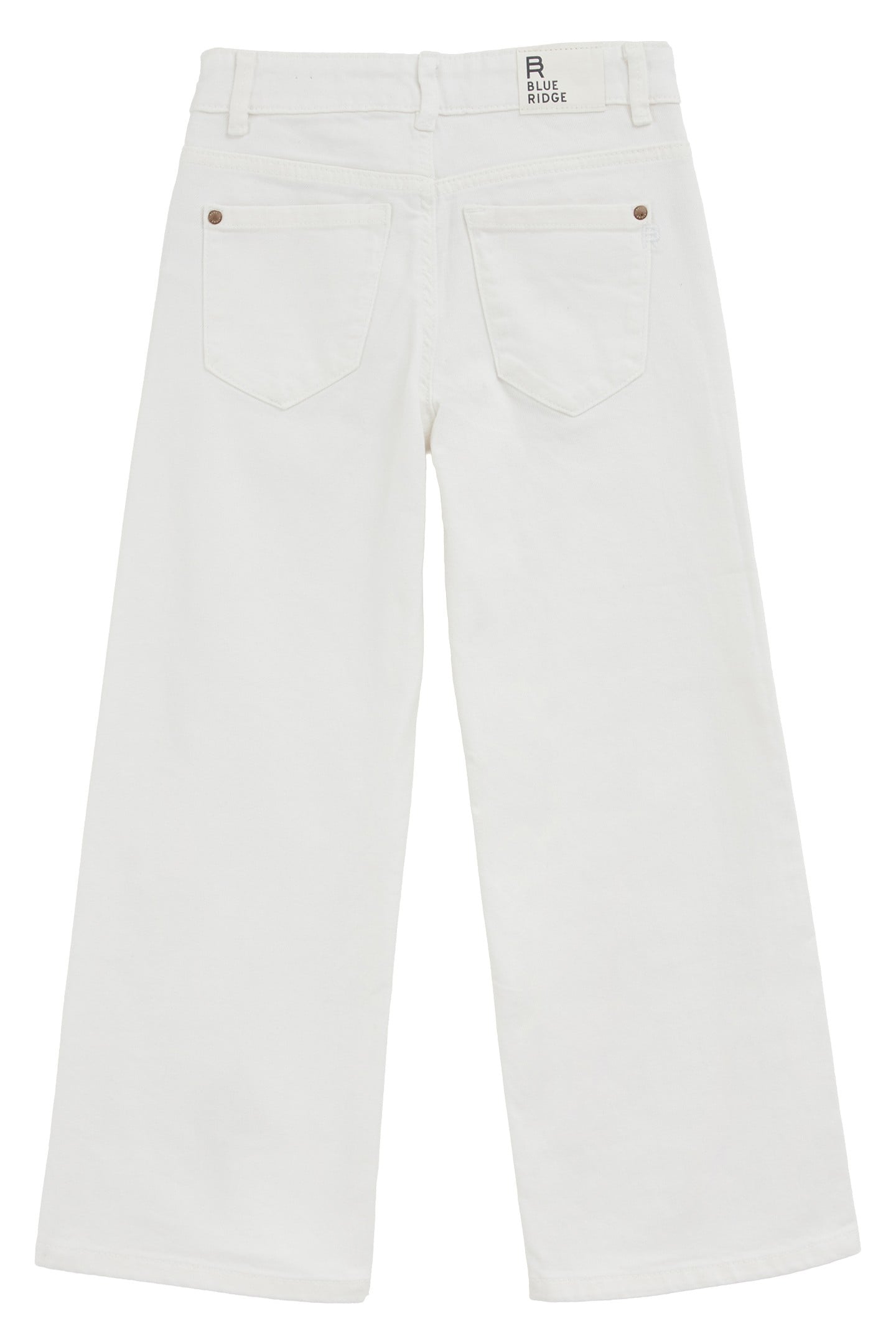 GIRLS 5-POCKET HIGH RISE WHITE 4