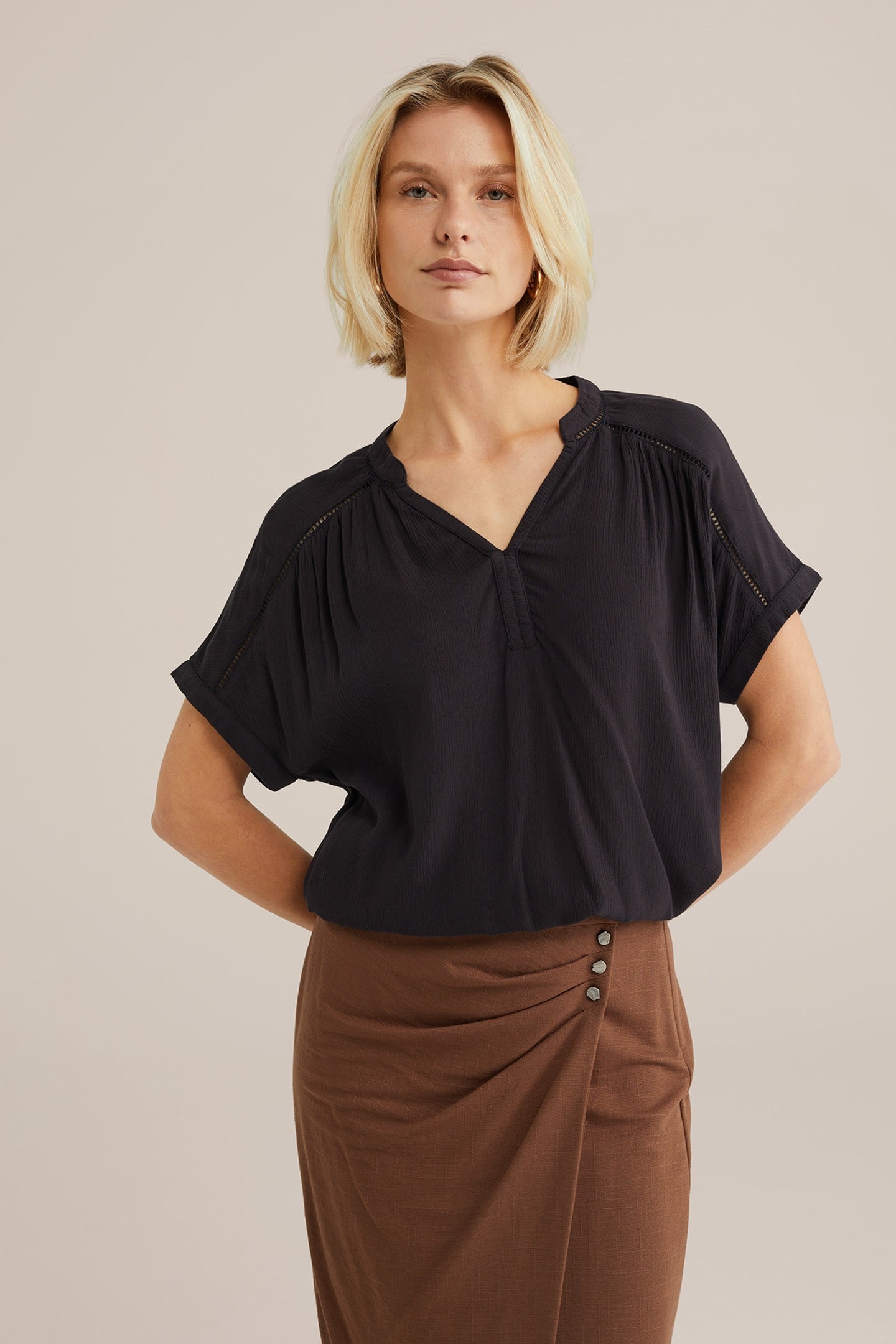 BLOUSE BLACK 1
