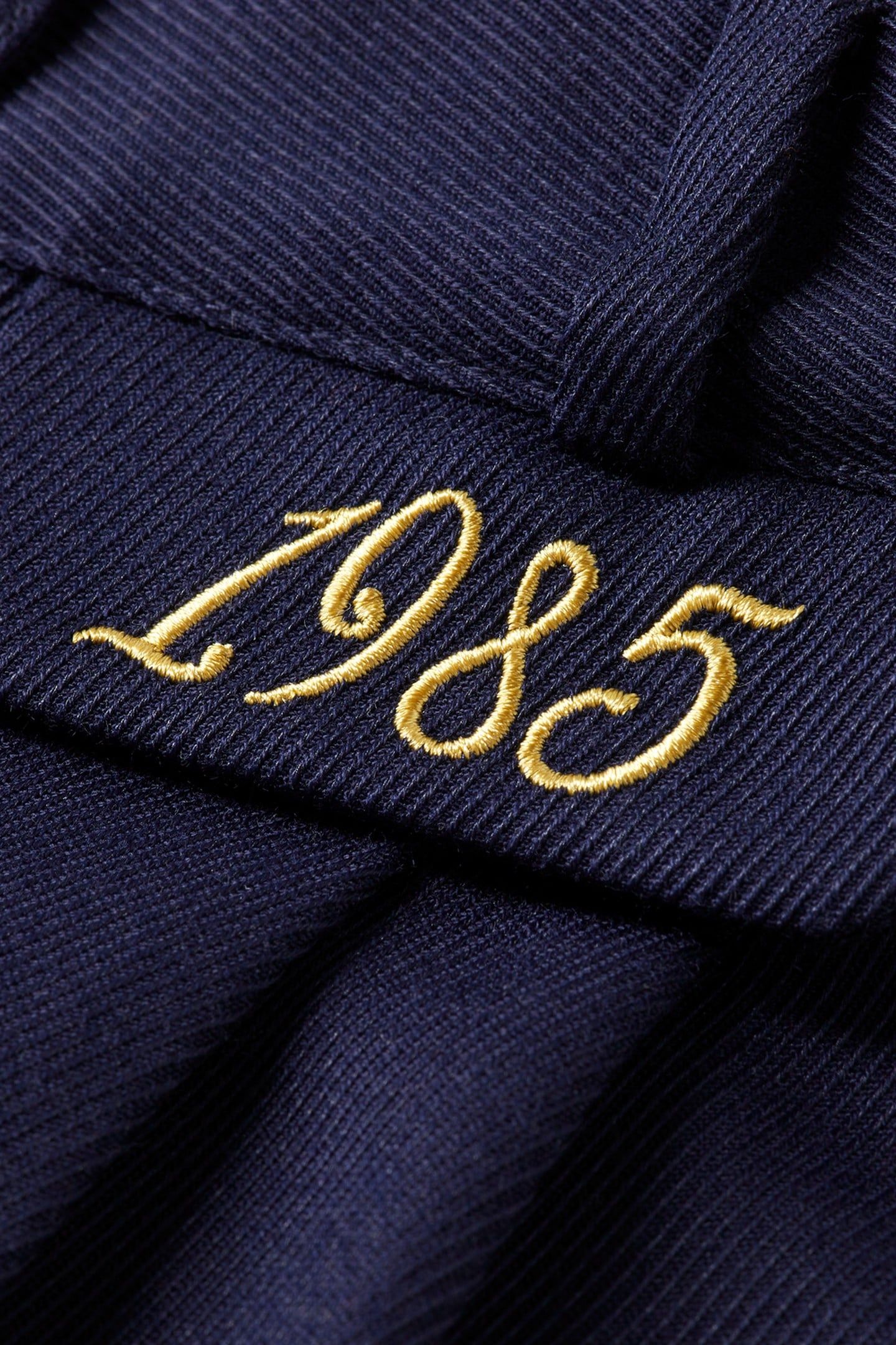 GABARDINE TWILL A-LINE PLEAT FRONT SHORT NAVY 3