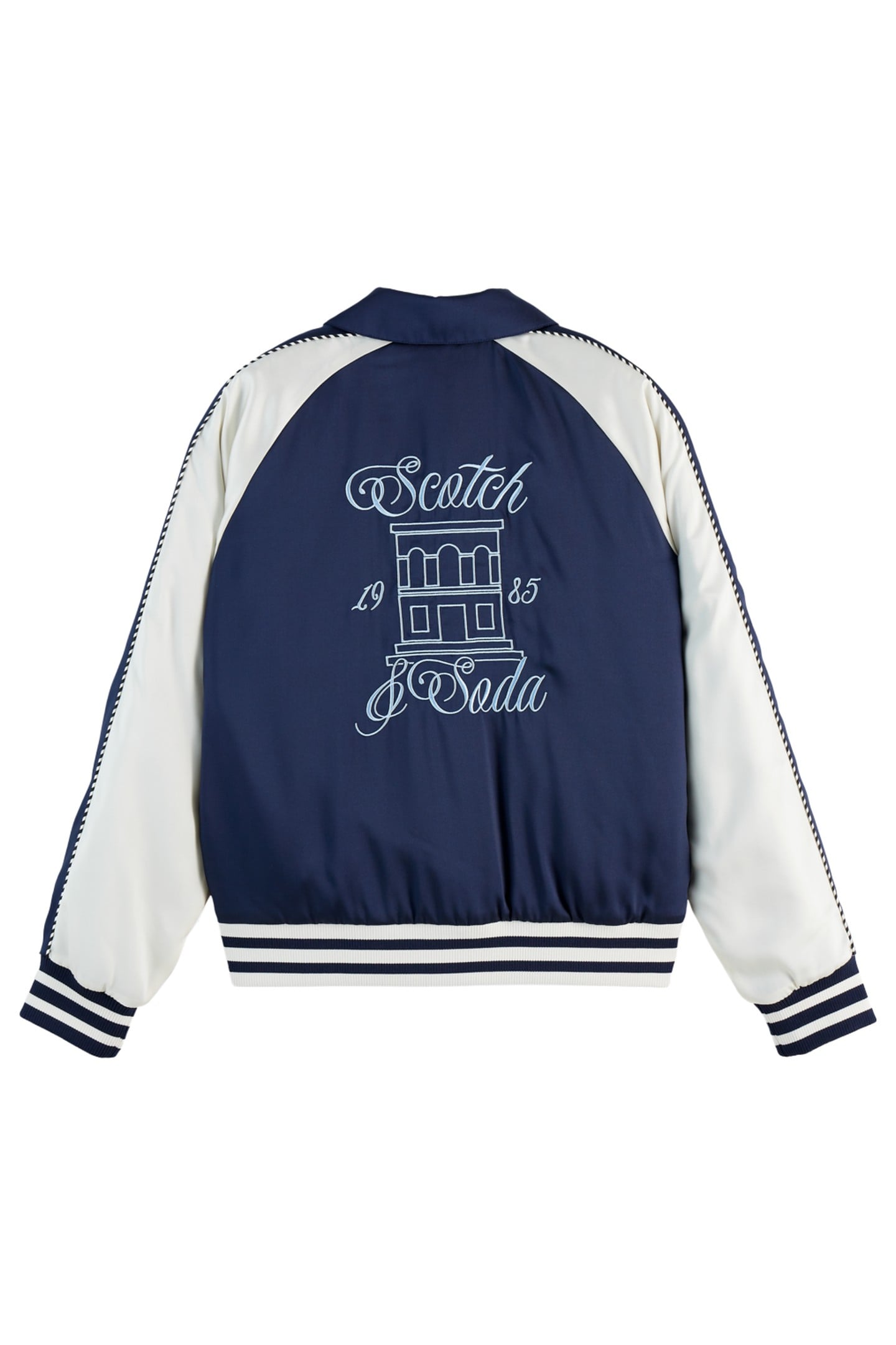 REVERSIBLE SOUVENIR JACKET NAVY/ SOFT ICE 3