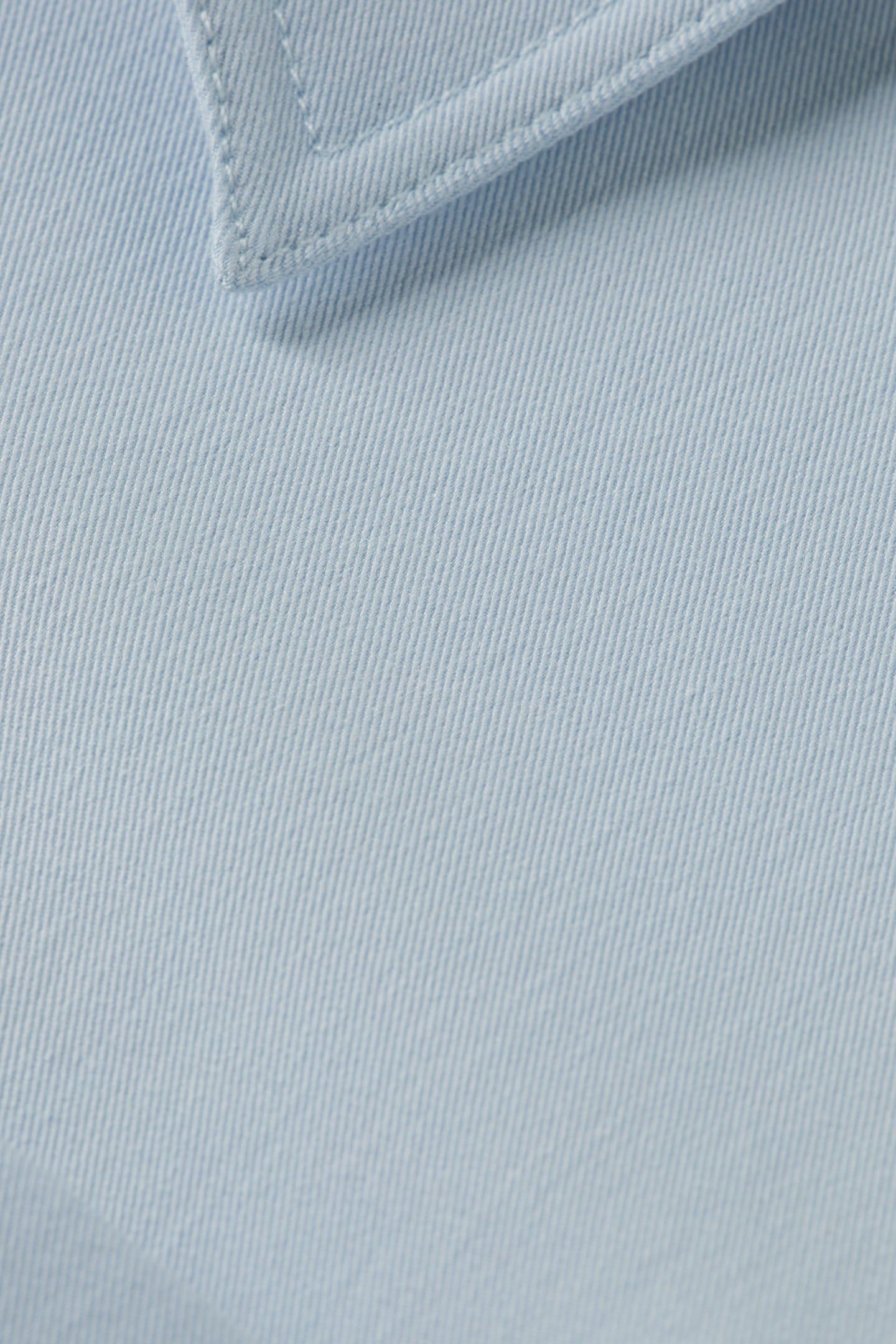 FITTED SHORT SLEEVE SHIRT SHIRTING BLUE 8