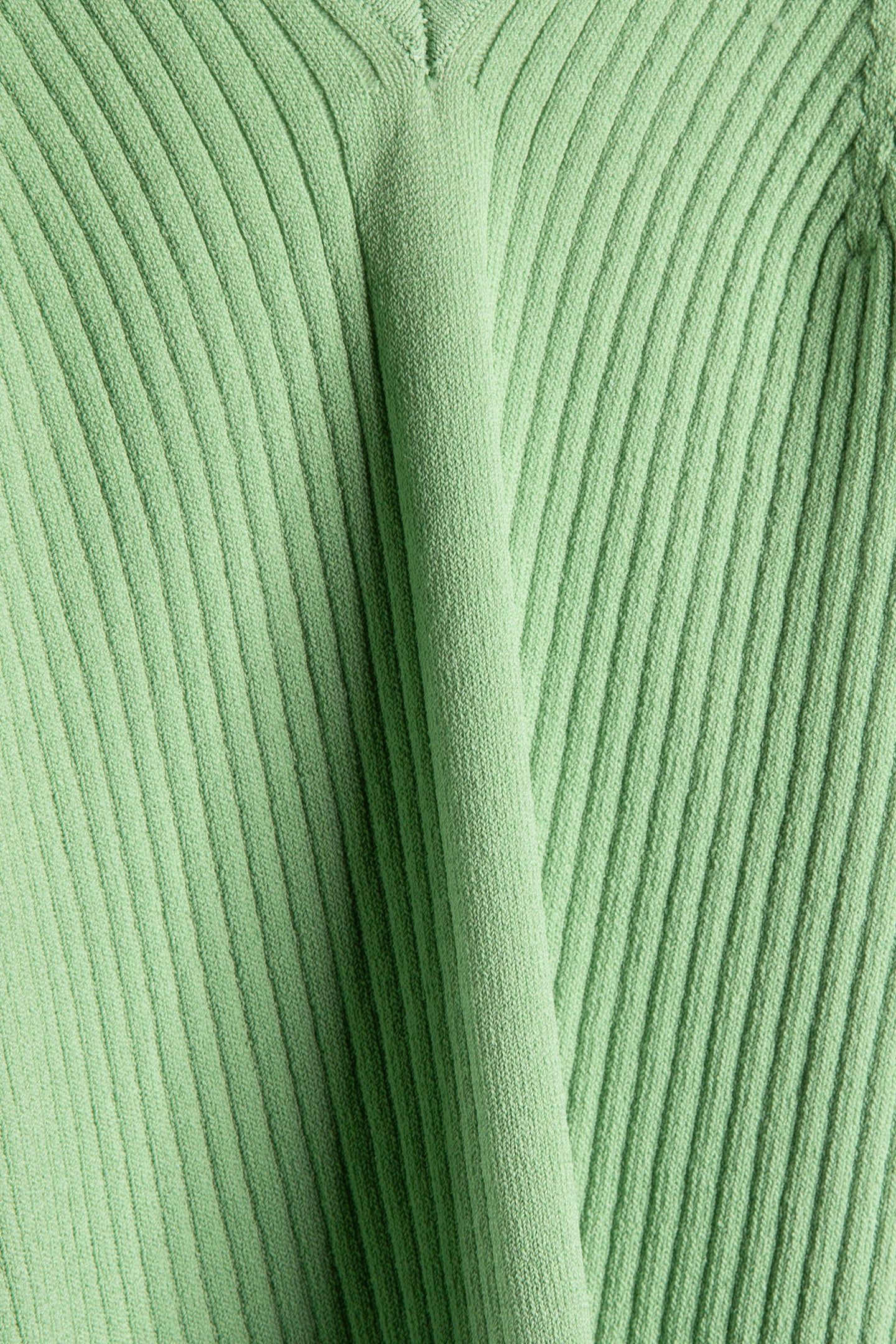 RIB RACER KNITTED TANK PISTACHIO 3