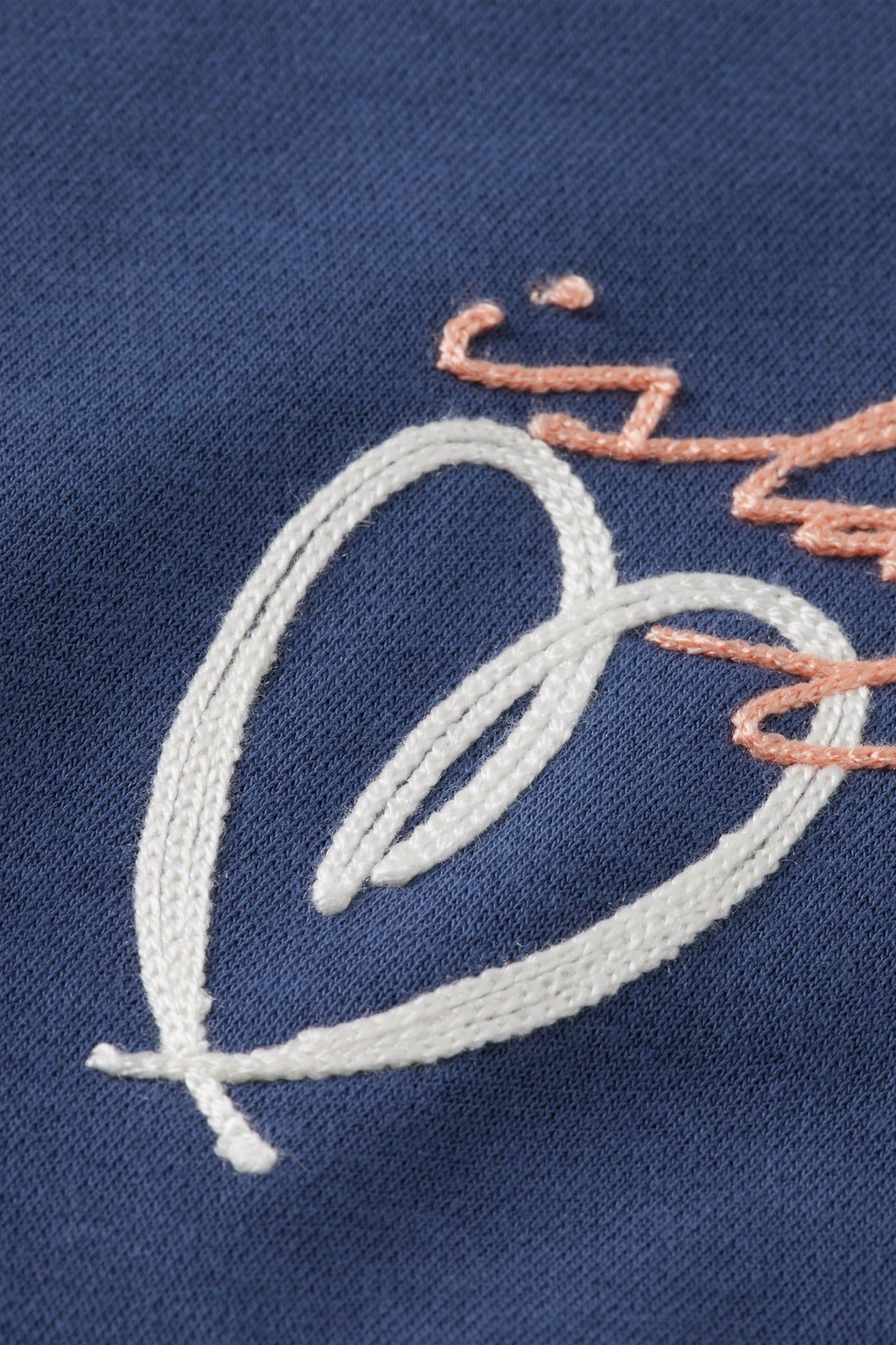 EMBROIDERED REGULAR FIT SWEATSHIRT ATLANTIC BLUE 6