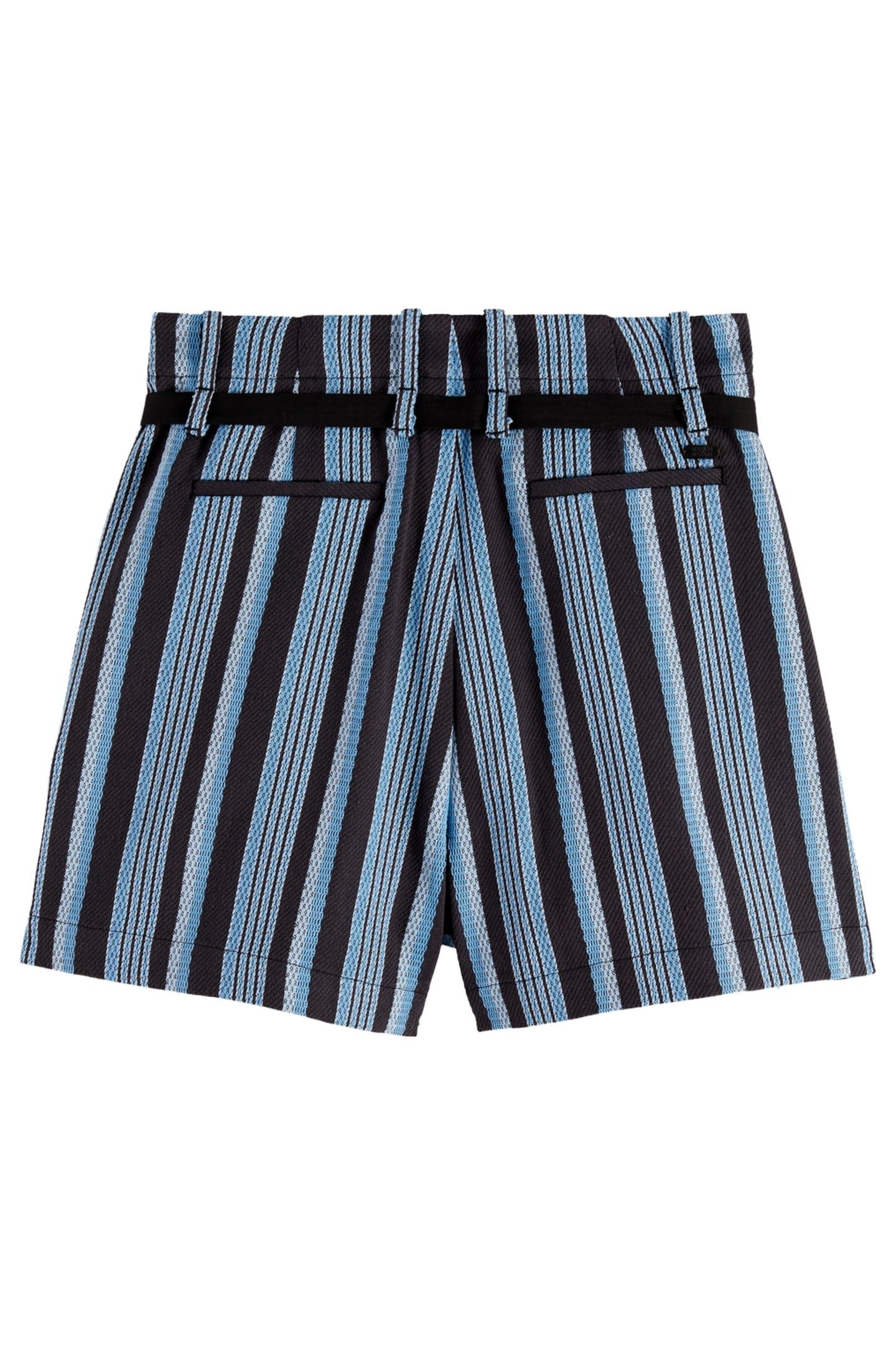 HIGH RISE STRIPE SHORTS LUNAR PIER STRIPE 5