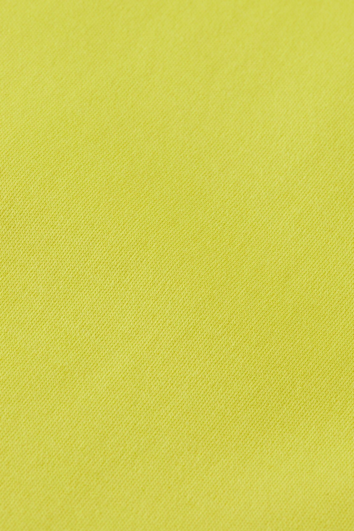 KNOTTED JERSEY DRESS CITRUS YELLOW 6