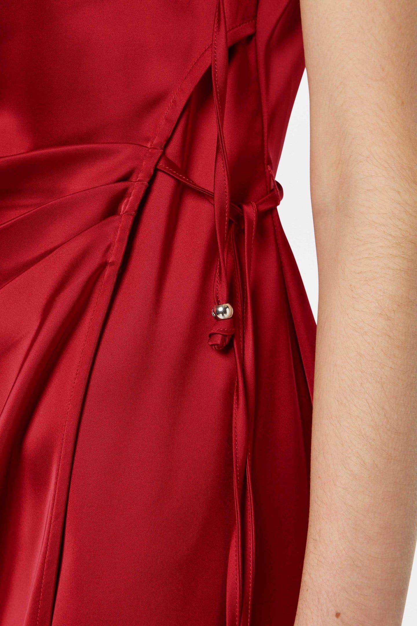 SATIN DRESS ROADSIDE RED 5