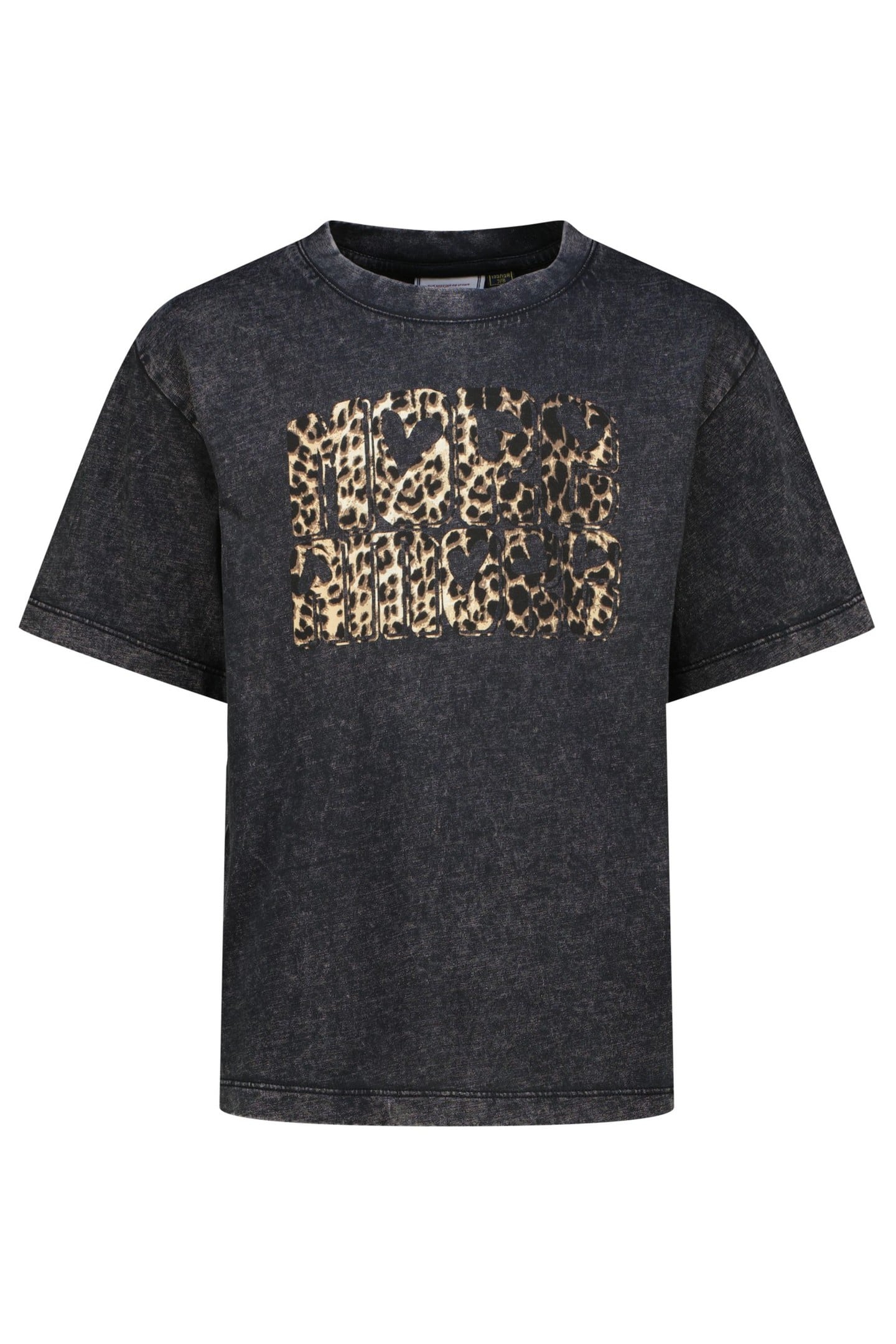 GIRLS HANNEMIEK T-SHIRT WASHED BLACK 1