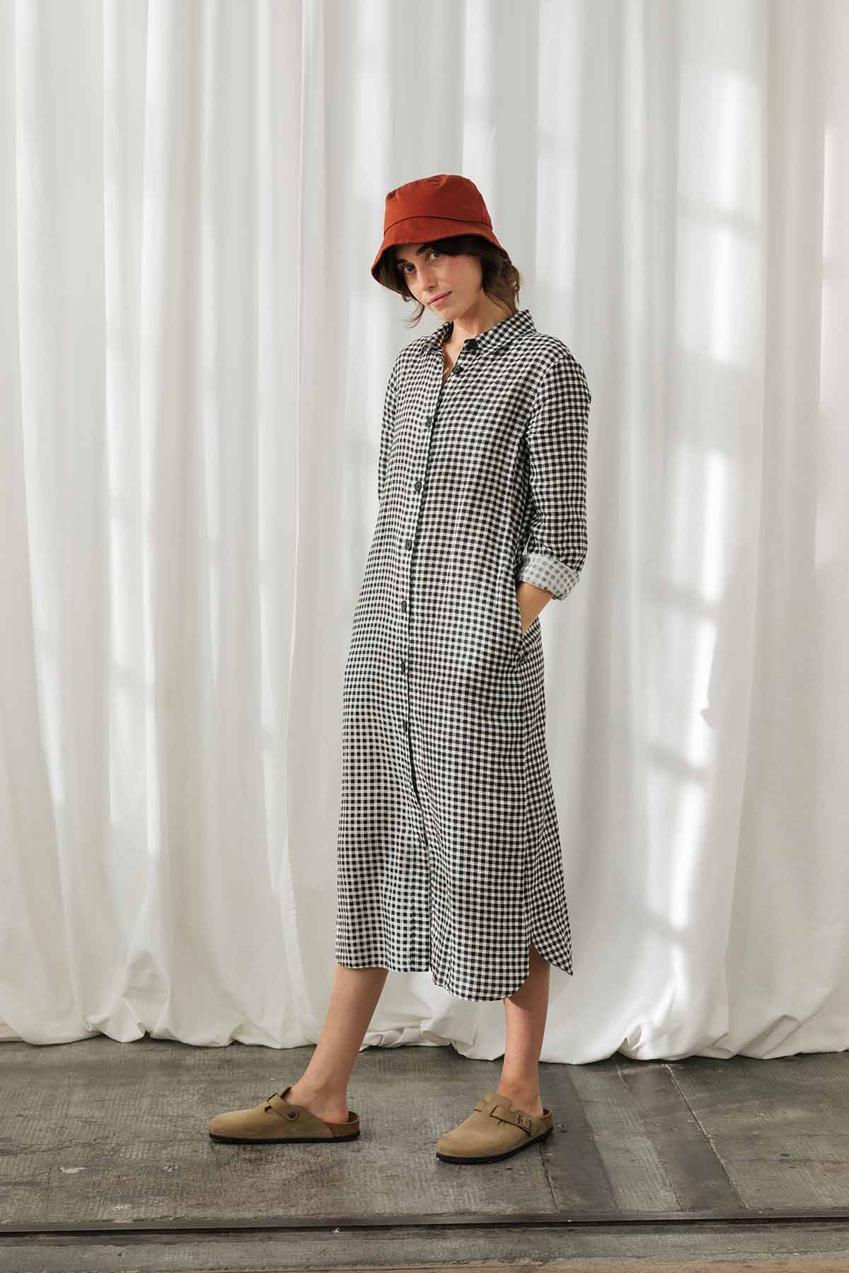 POLLAN - BLACK & WHITE VICHY 1