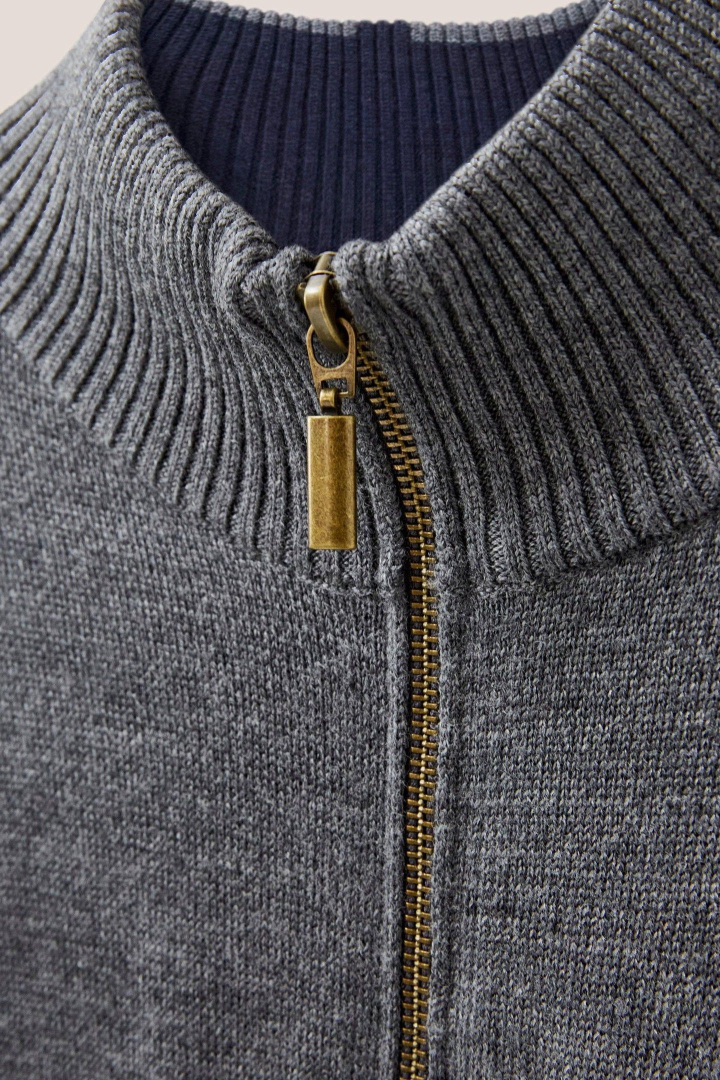 NEWPORT MERINO FUNNEL CHARCOAL GREY 6
