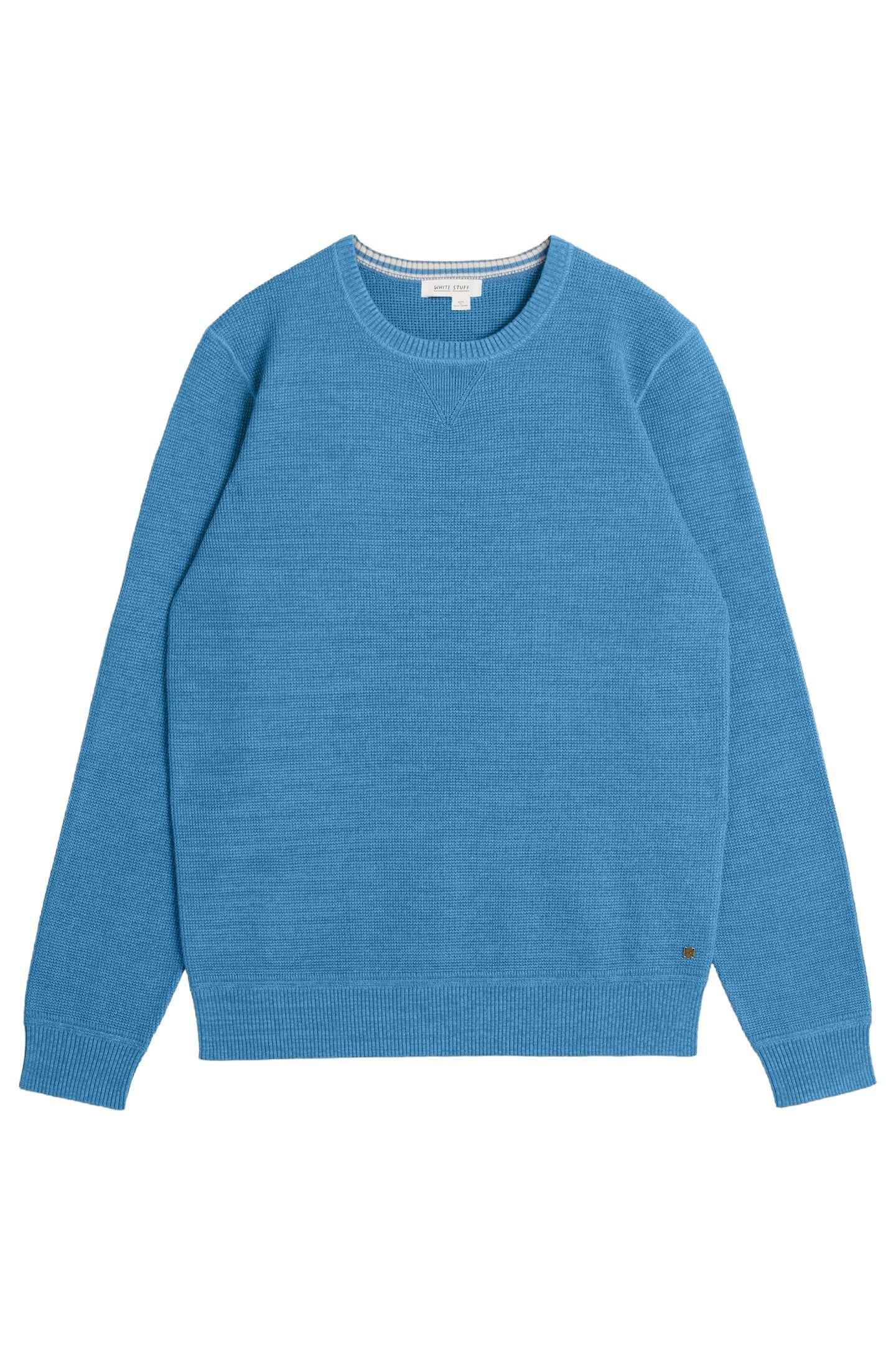 ATTADALE CREW NECK JUMPER LIGHT BLUE 4