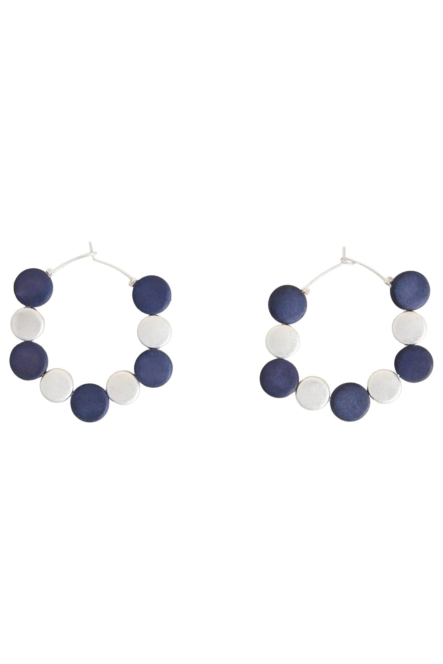 VERA CLUSTER EARRING NAVY MULTI 1