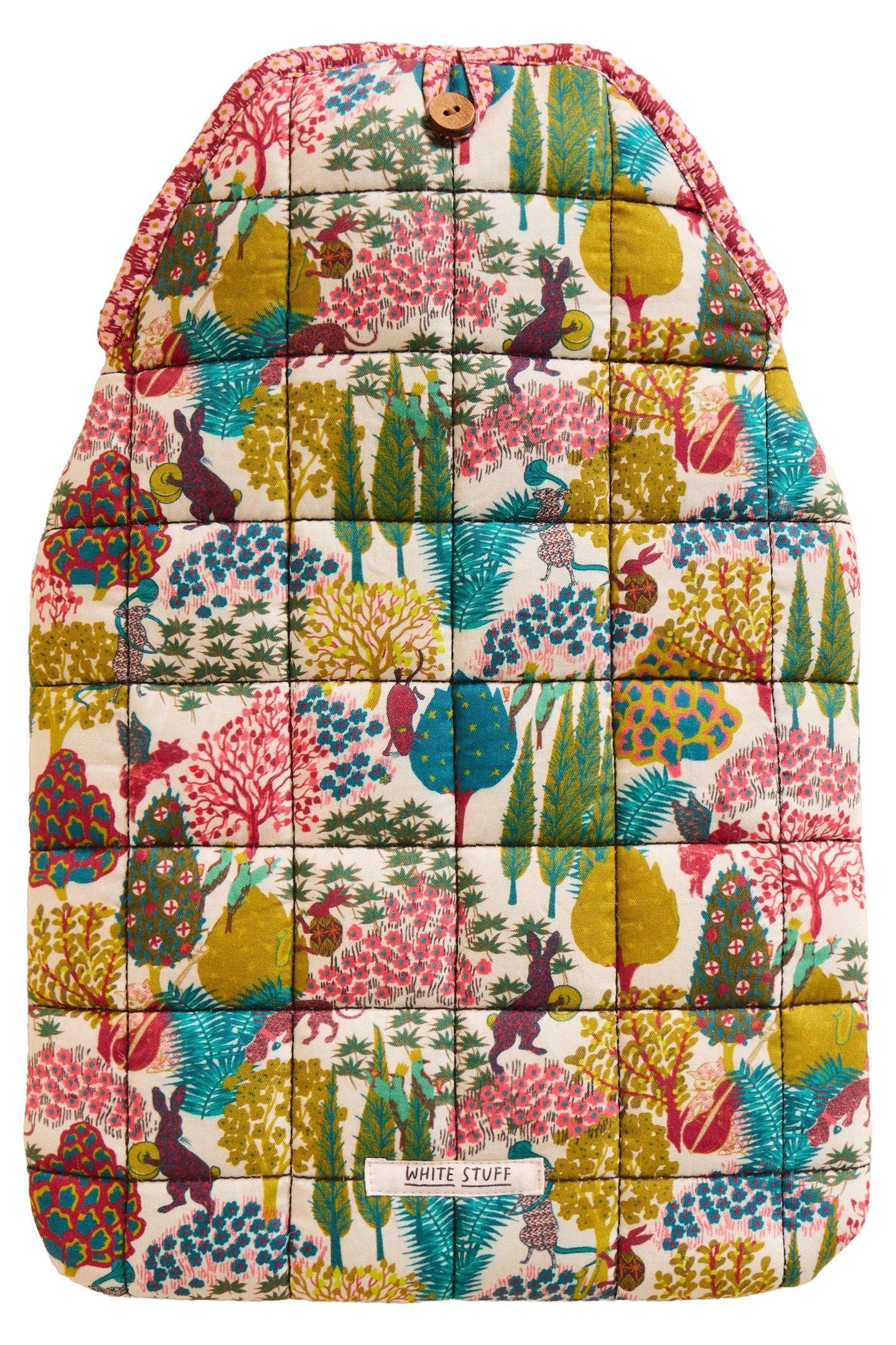 REVERSIBLE HOT WATER BOTTLE NATURAL PRINT 3
