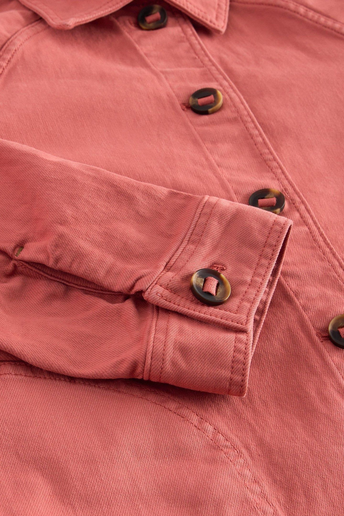 EDEN DENIM JACKET MID RED 6