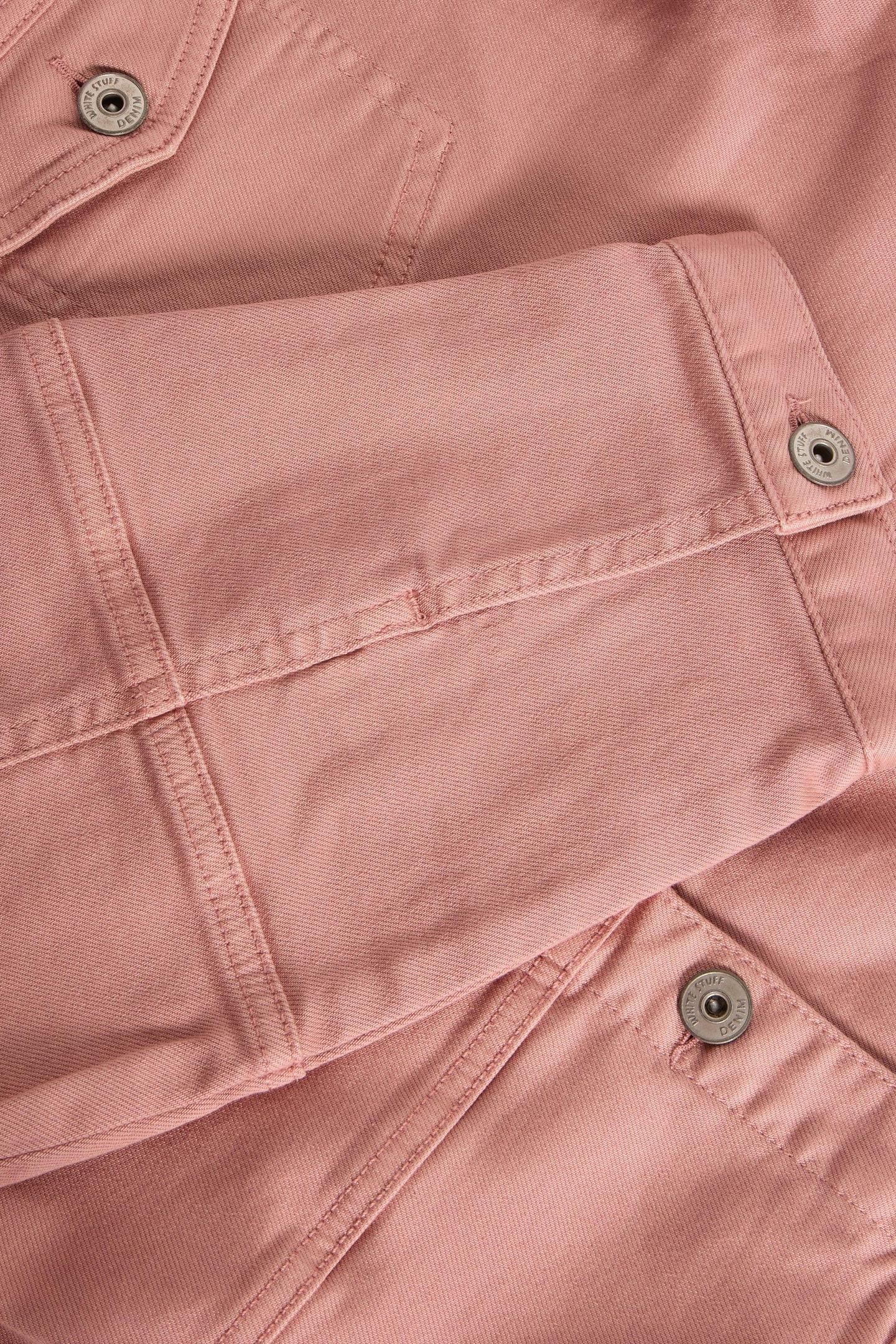 CAMILLE DENIM JACKET DUSTY PINK 5