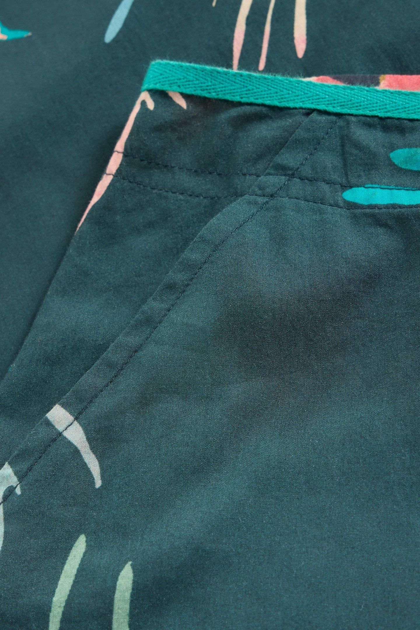 NELL REVERSIBLE SKIRT GREEN MULTI 7