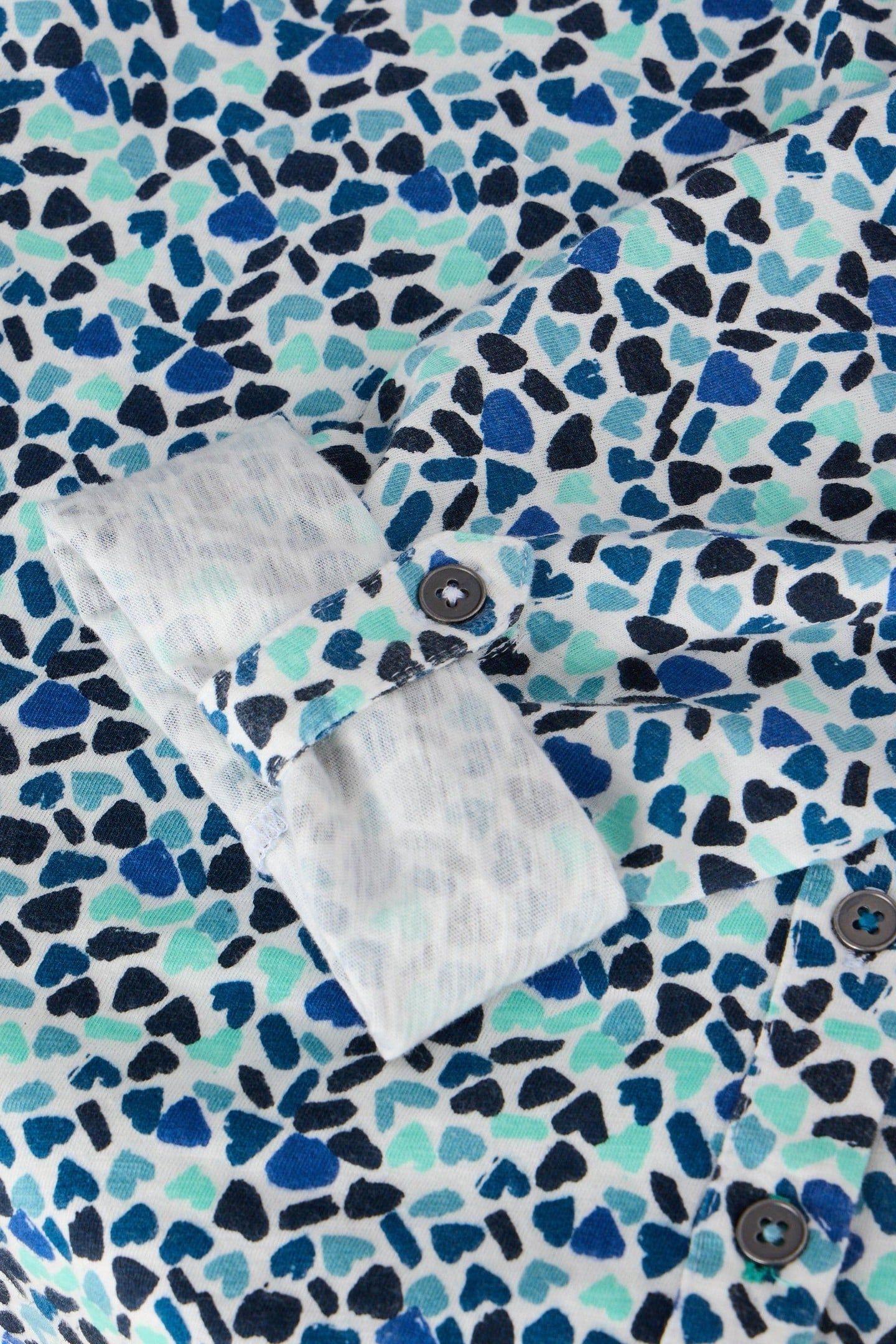 ANNIE JERSEY SHIRT BLUE MULTI 5