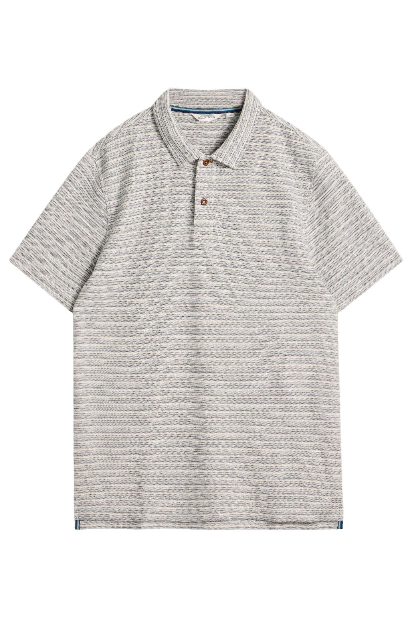 TAYLOR STRIPE POLO NAVY MULTI 4