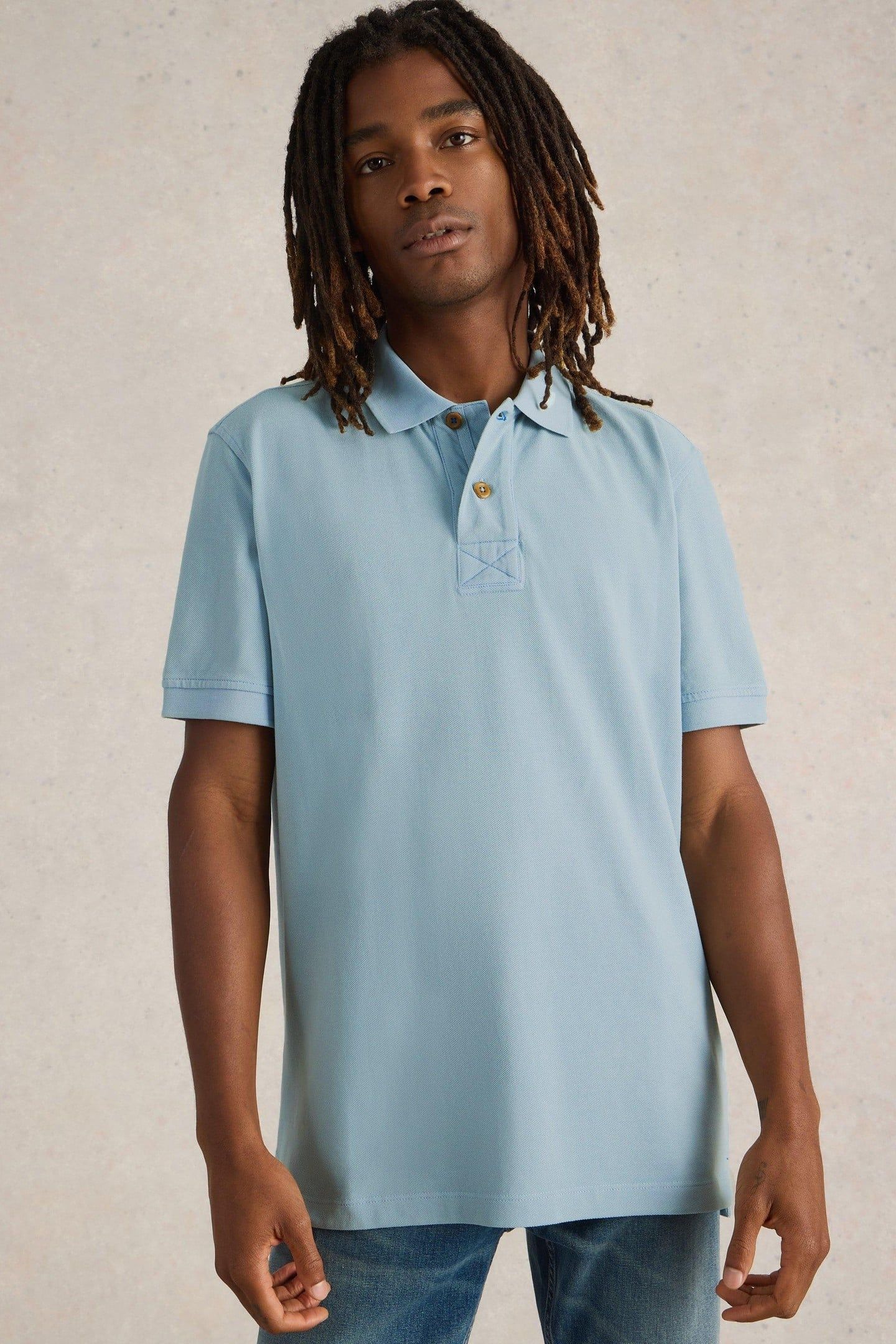 UTILITY POLO DUSTY BLUE 1