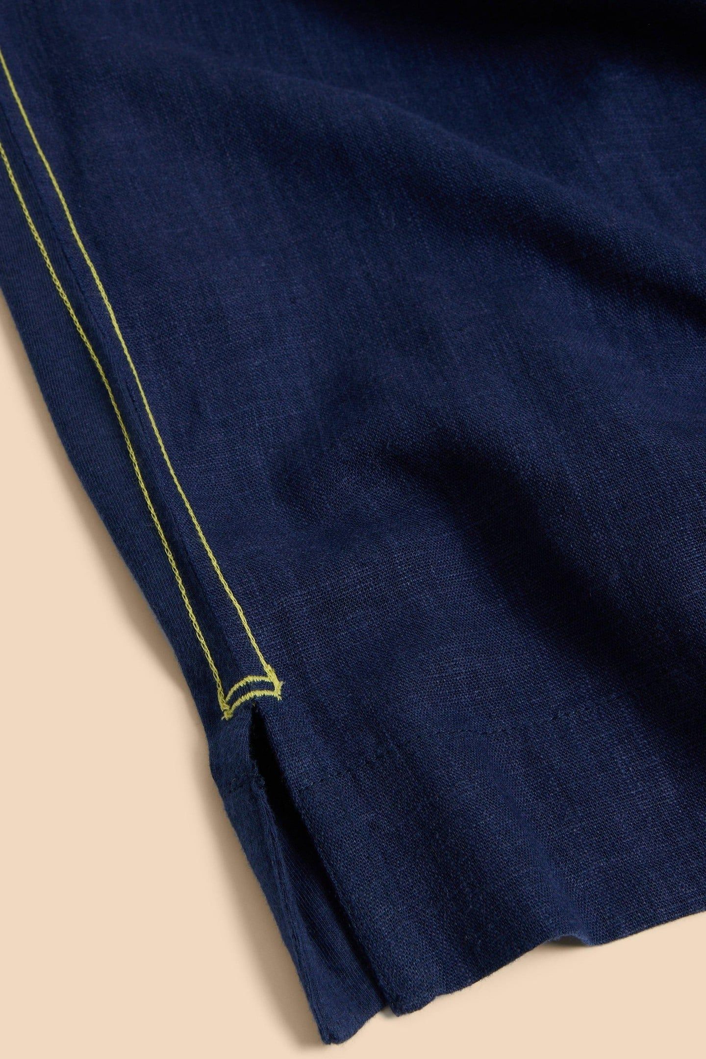 CELIA JERSEY MIX SHIRT FRENCH NAVY 6