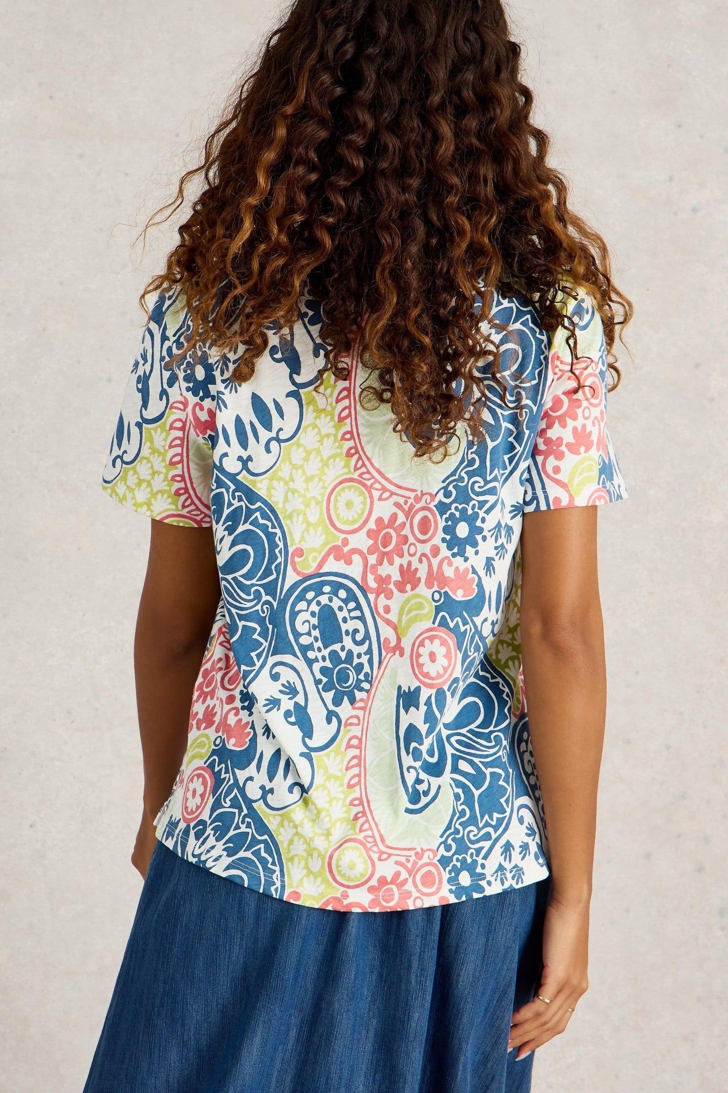 ABBIE TEE NAVY MULTI 3