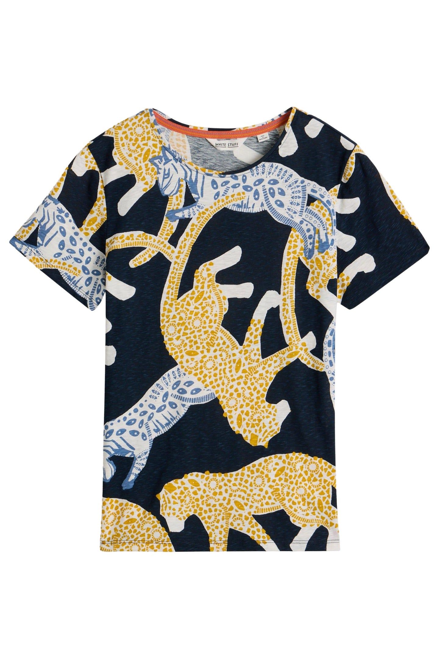ABBIE TEE NAVY PRINT 4