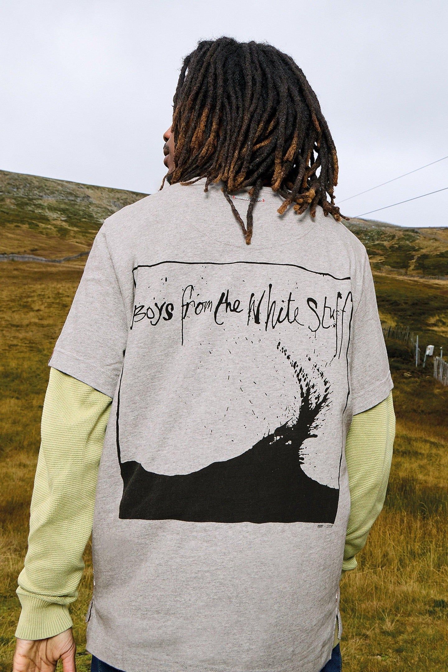 POCKET TEE GREY PRINT 1