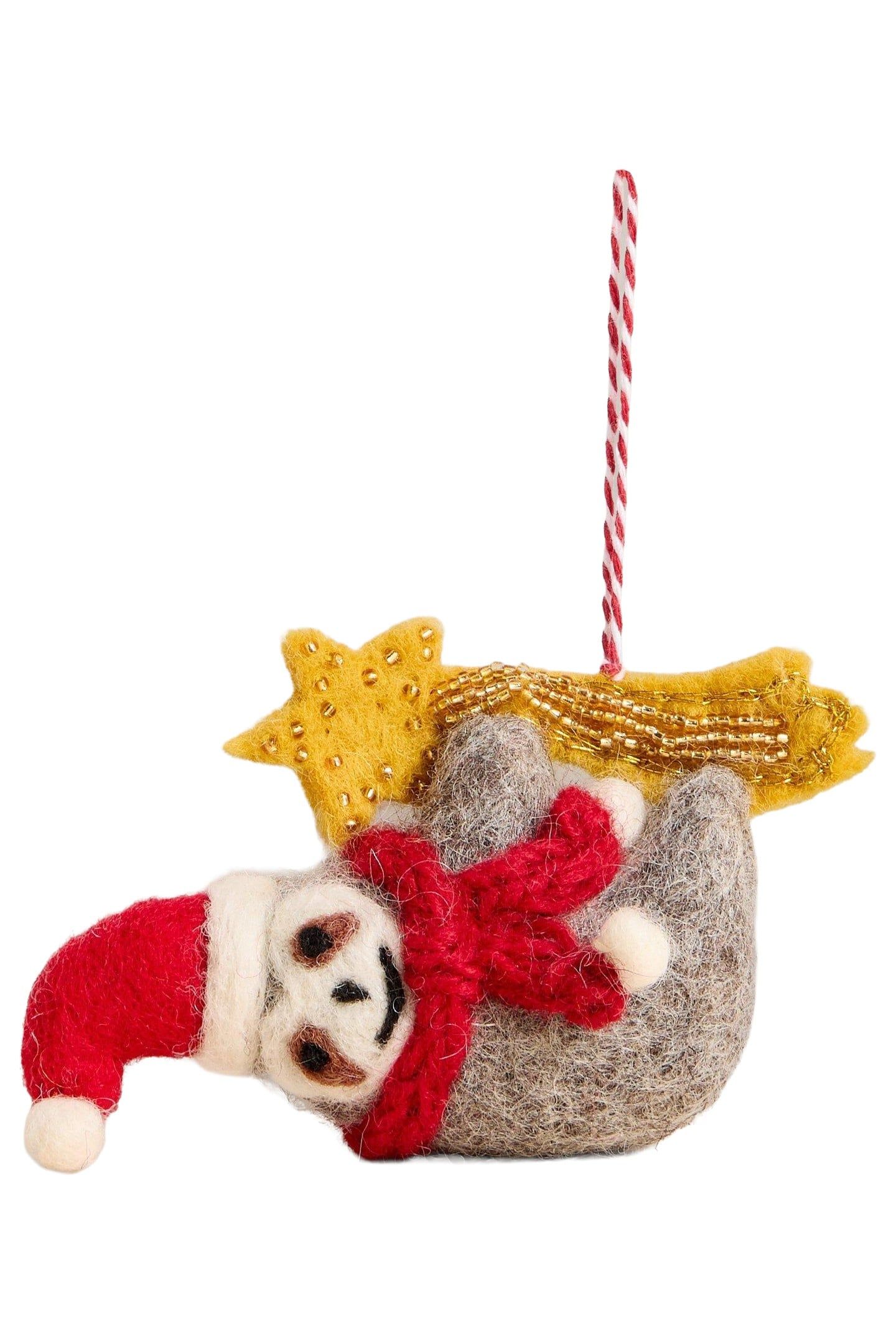 STAR SLOTH HANGING DEC BROWN MULTI 2